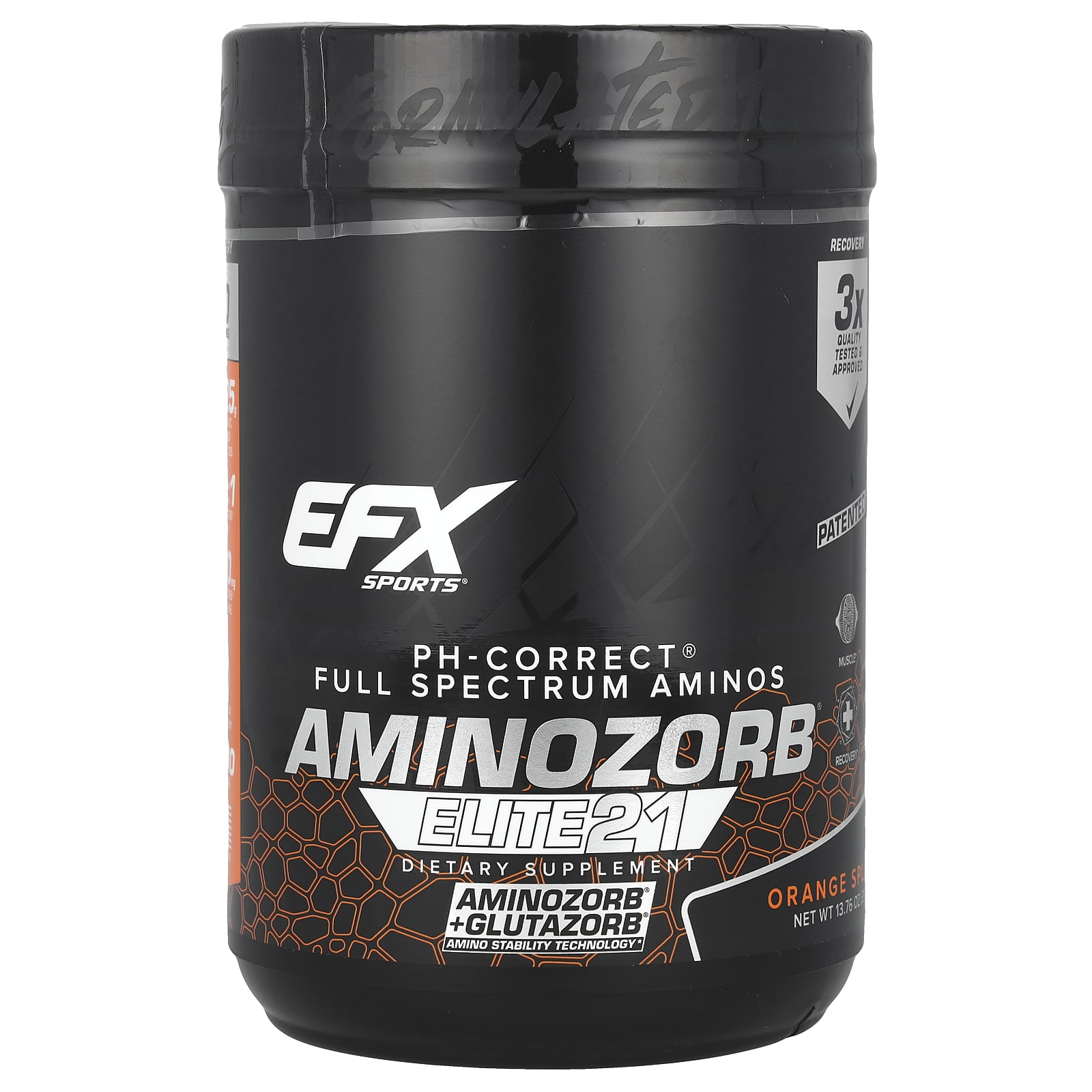 EFX Sports AminoZorb Elite 21 апельсиновый всплеск 390 г 1376 унции 6690₽