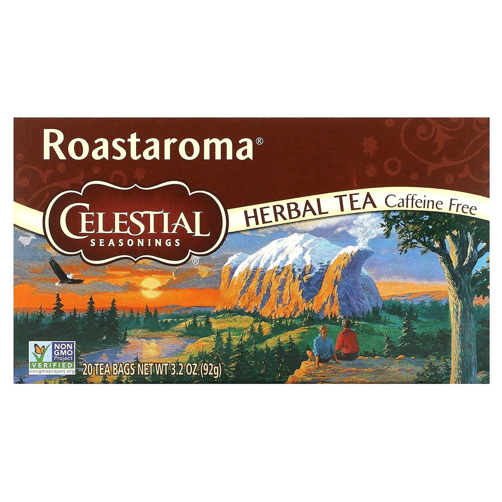 Celestial Seasonings травяной чай Roastaroma без кофеина 20 чайных пакетиков 92 г 32 унции 1490₽