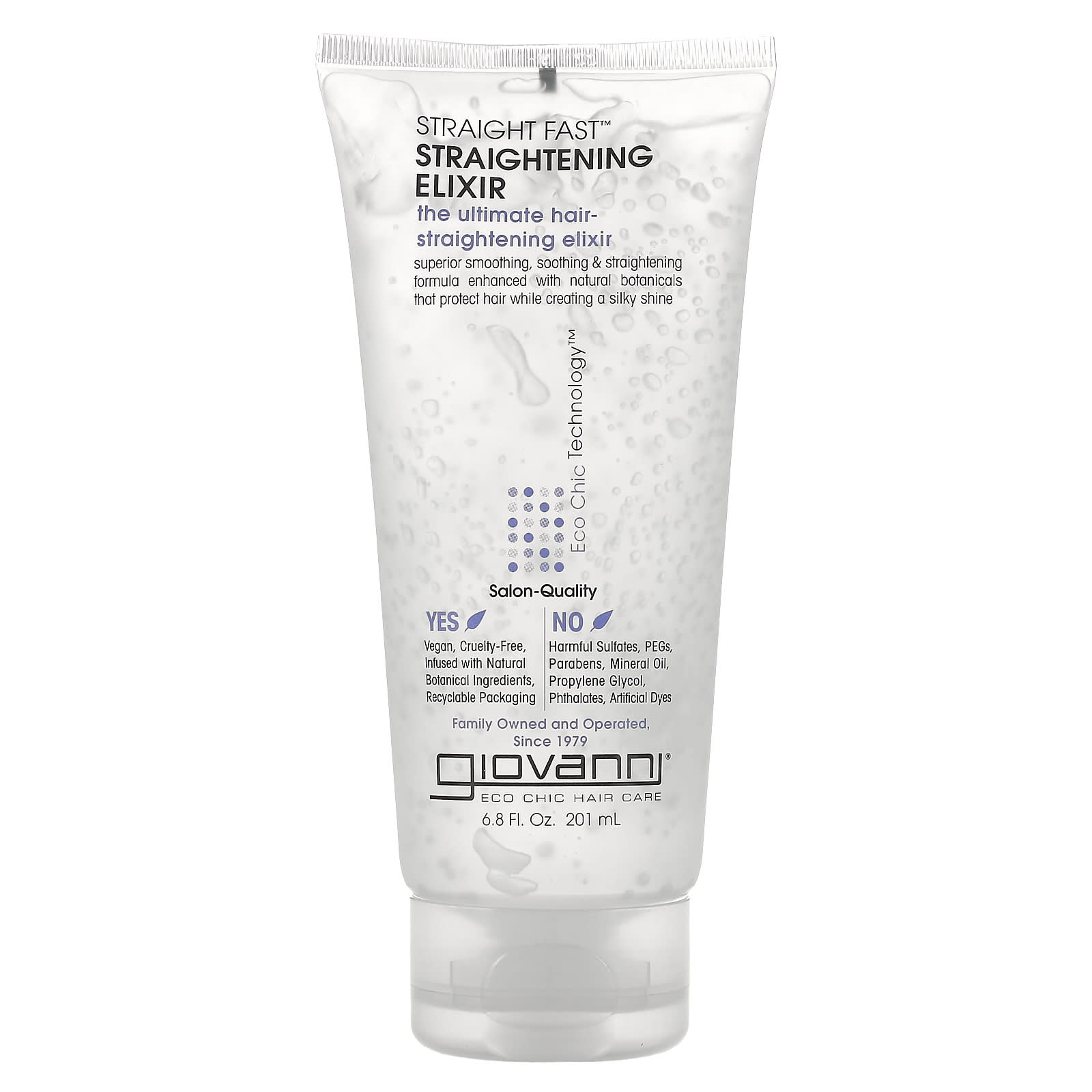 Giovanni Straight Fast Выпрямляющий эликсир 68 унции 200 мл 2690₽
