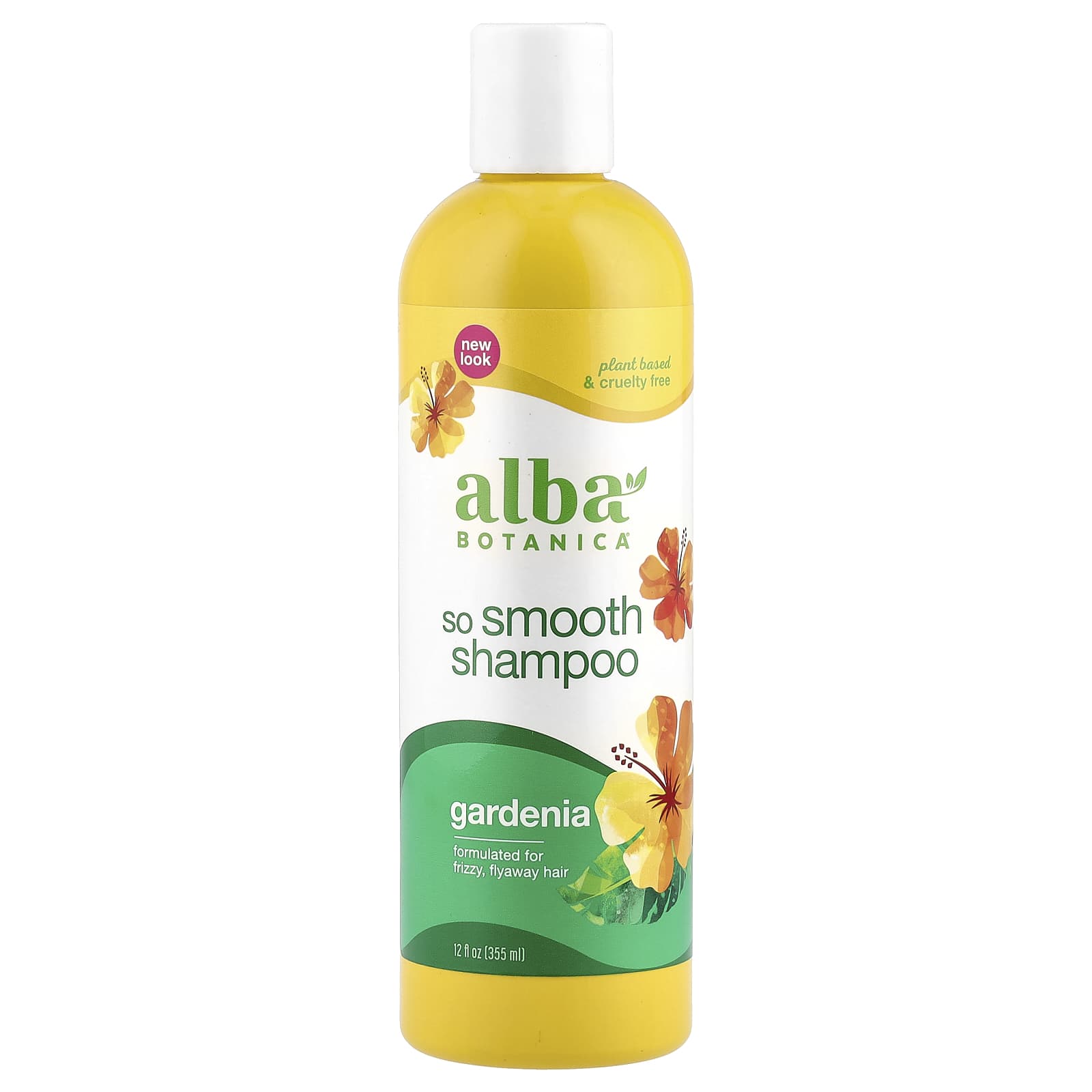 Alba Botanica So Smooth шампунь для вьющихся непослушных волос с гарденией 355 мл 12 жидк унций 1990₽