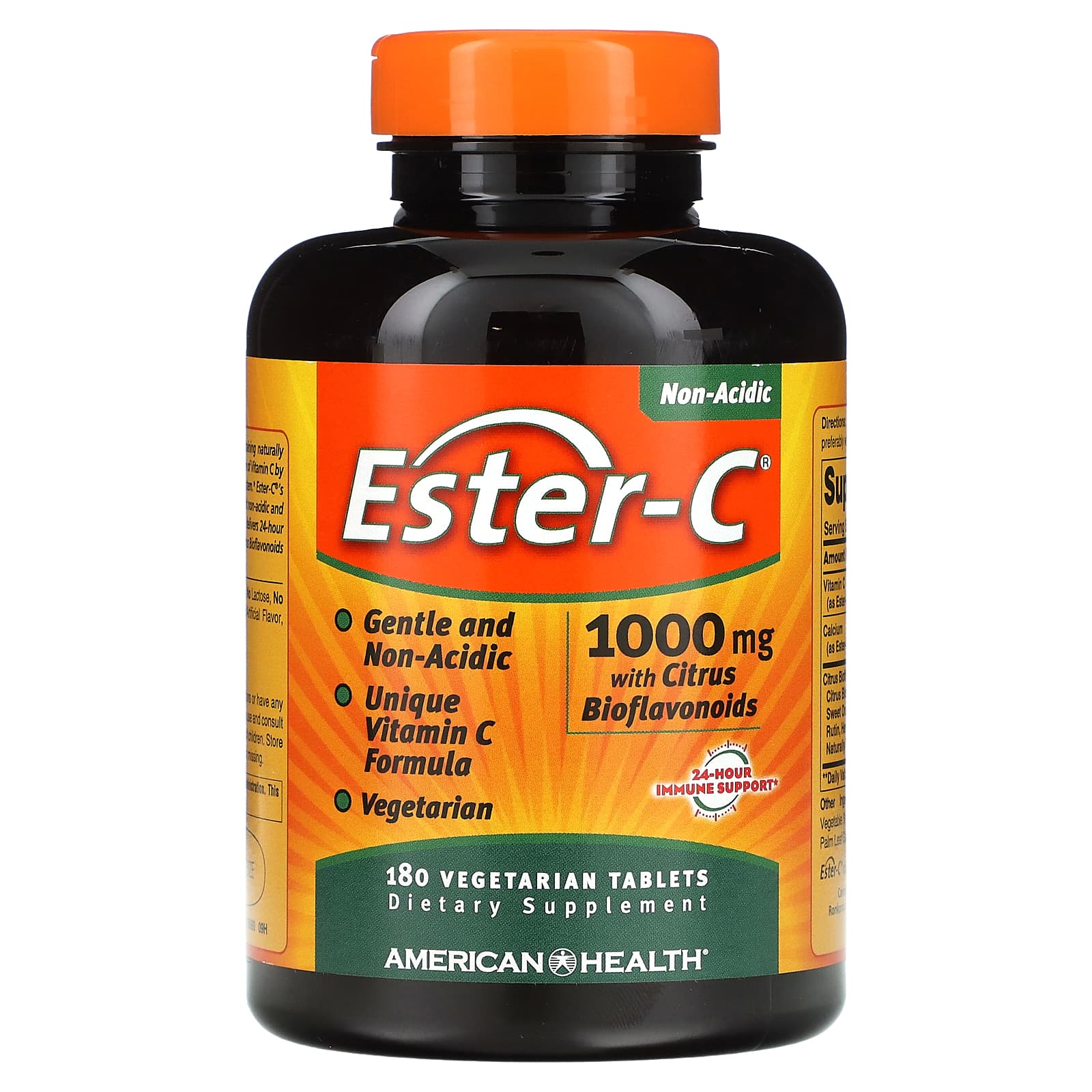 American Health Ester-C с цитрусовыми биофлавоноидами 1000 мг 180 вегетарианских таблеток 5890₽