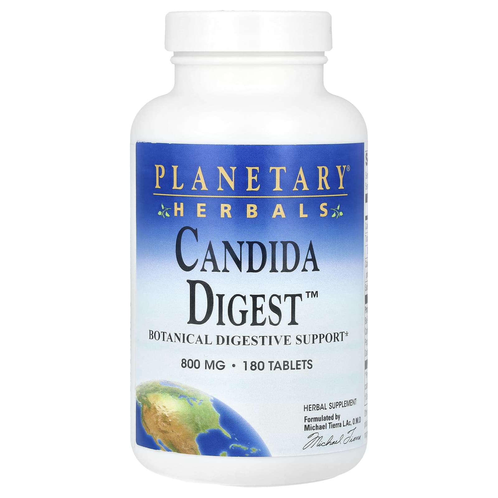 Planetary Herbals Candida Digest 180 таблеток 3290₽