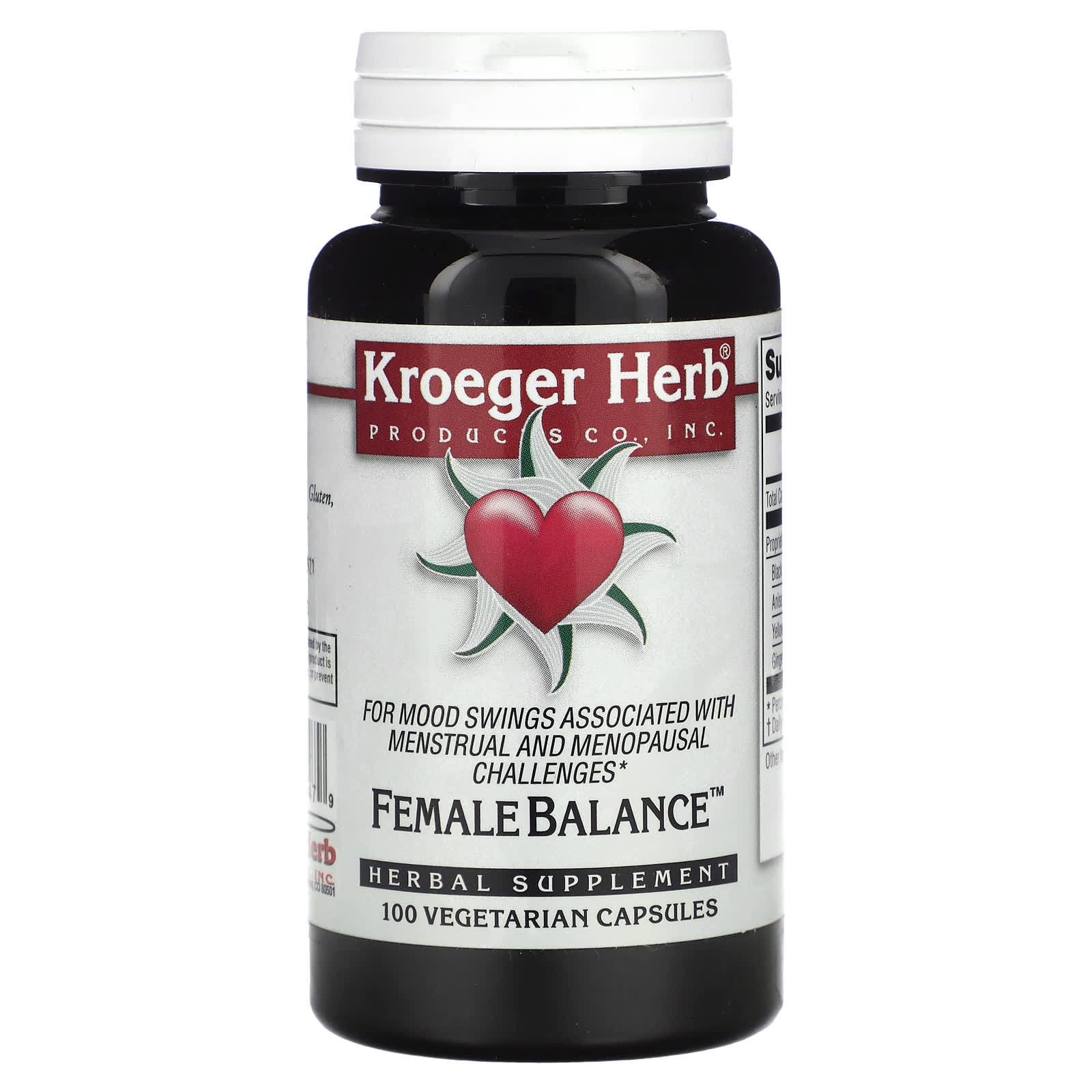 Kroeger Herb Co Female Balance 100 вегетарианских капсул 2390₽