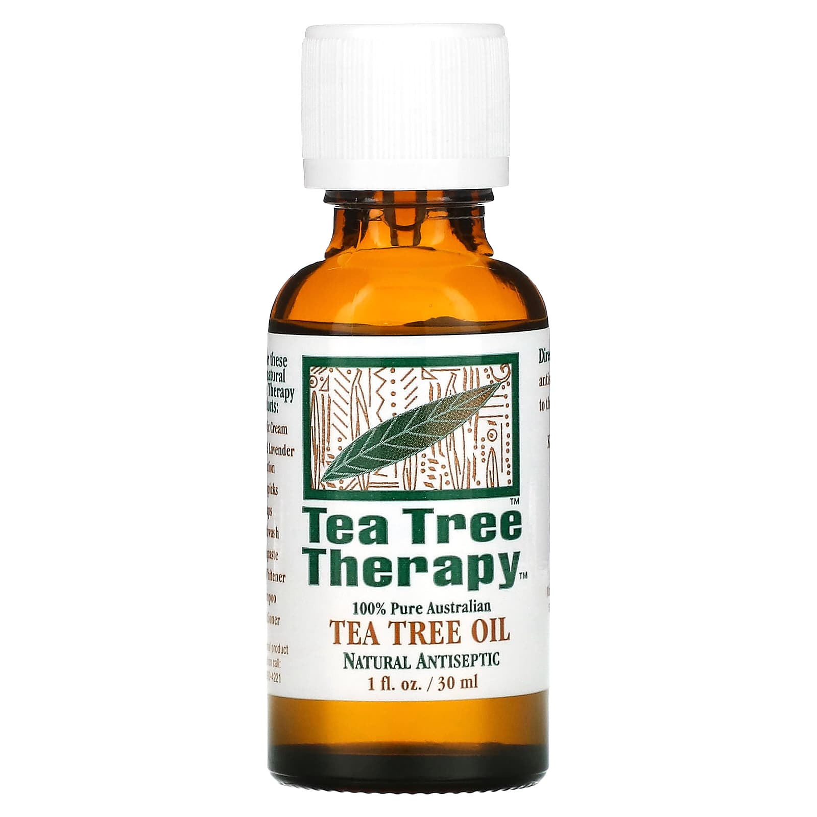 Tea Tree Therapy масло чайного дерева 30 мл 1 жидк унция 2490₽