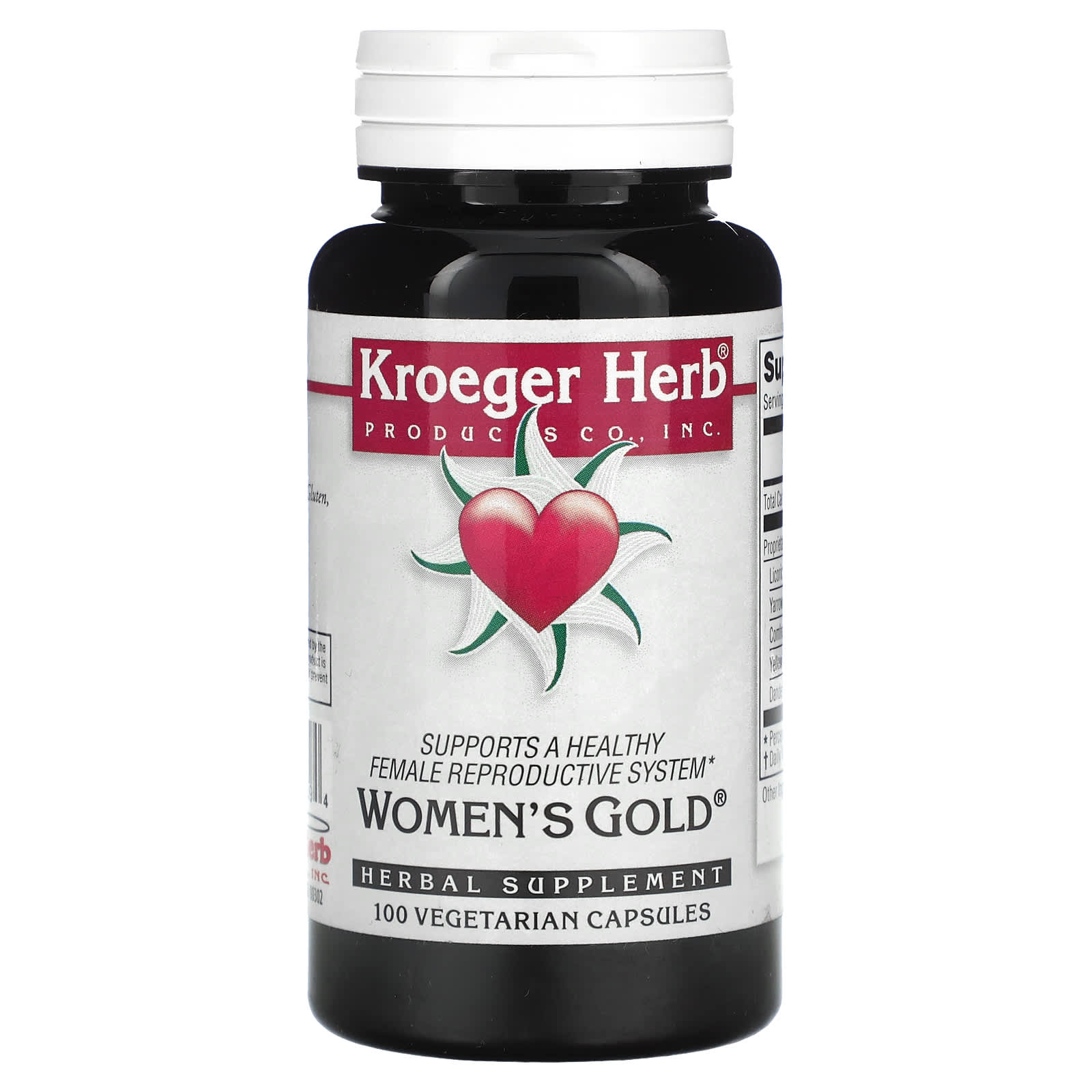 Kroeger Herb Co Womens Gold 100 вегетарианских капсул 2290₽