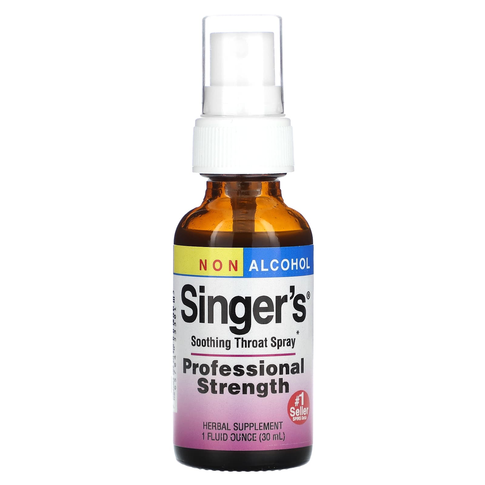 Herbs Etc Singers успокаивающий спрей для горла без спирта 30 мл 1 жидк унция 3390₽