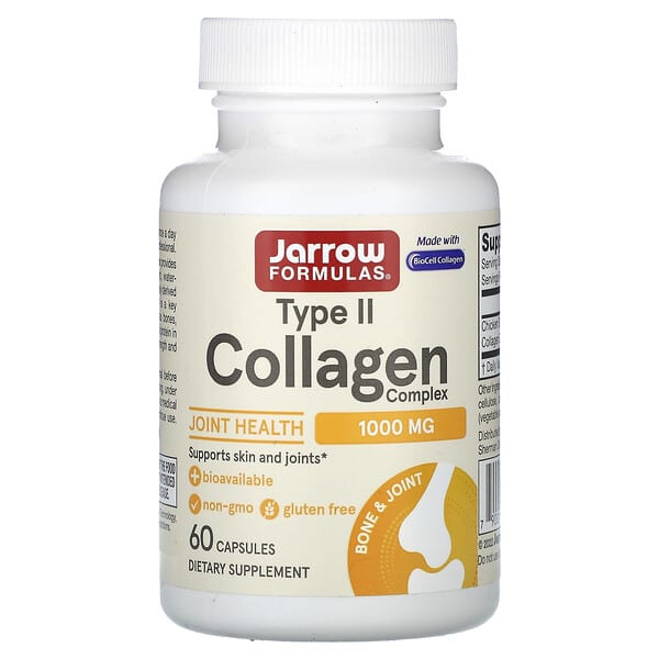 Jarrow Formulas, Комплекс коллагенов типа II, 60 капсул