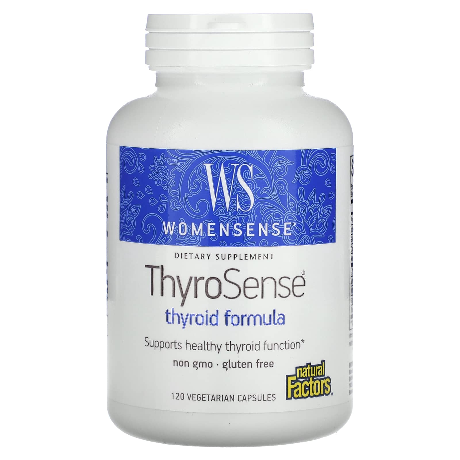 Natural Factors WomenSense ThyroSense средство для щитовидной железы 120 вегетарианских капсул 3590₽