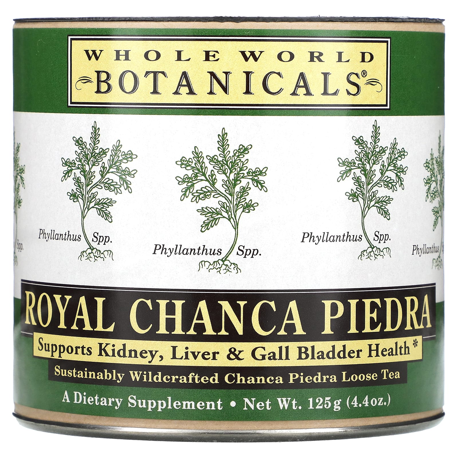 Whole World Botanicals Роскошный чай из камнеломки 44 унции 125 г 6190₽