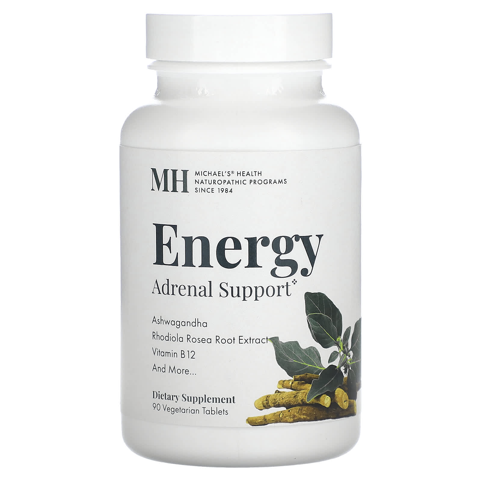 Michaels Naturopathic Energy Adrenal Support 90 вегетарианских таблеток 4690₽
