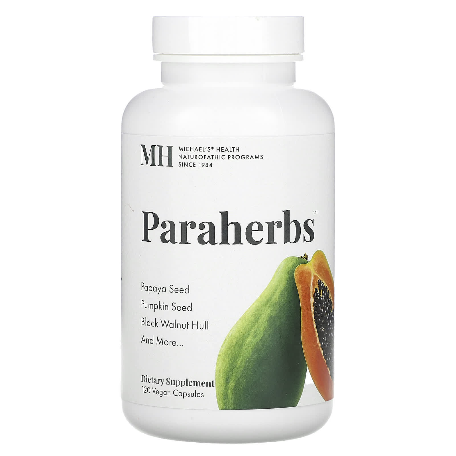 Michaels Naturopathic Paraherbs 120 веганских капсул 5390₽