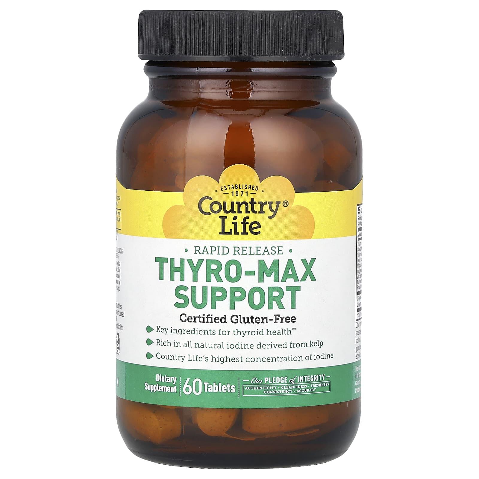 Country Life Thyro-Max Support поддержка щитовидной железы 60 таблеток 3290₽