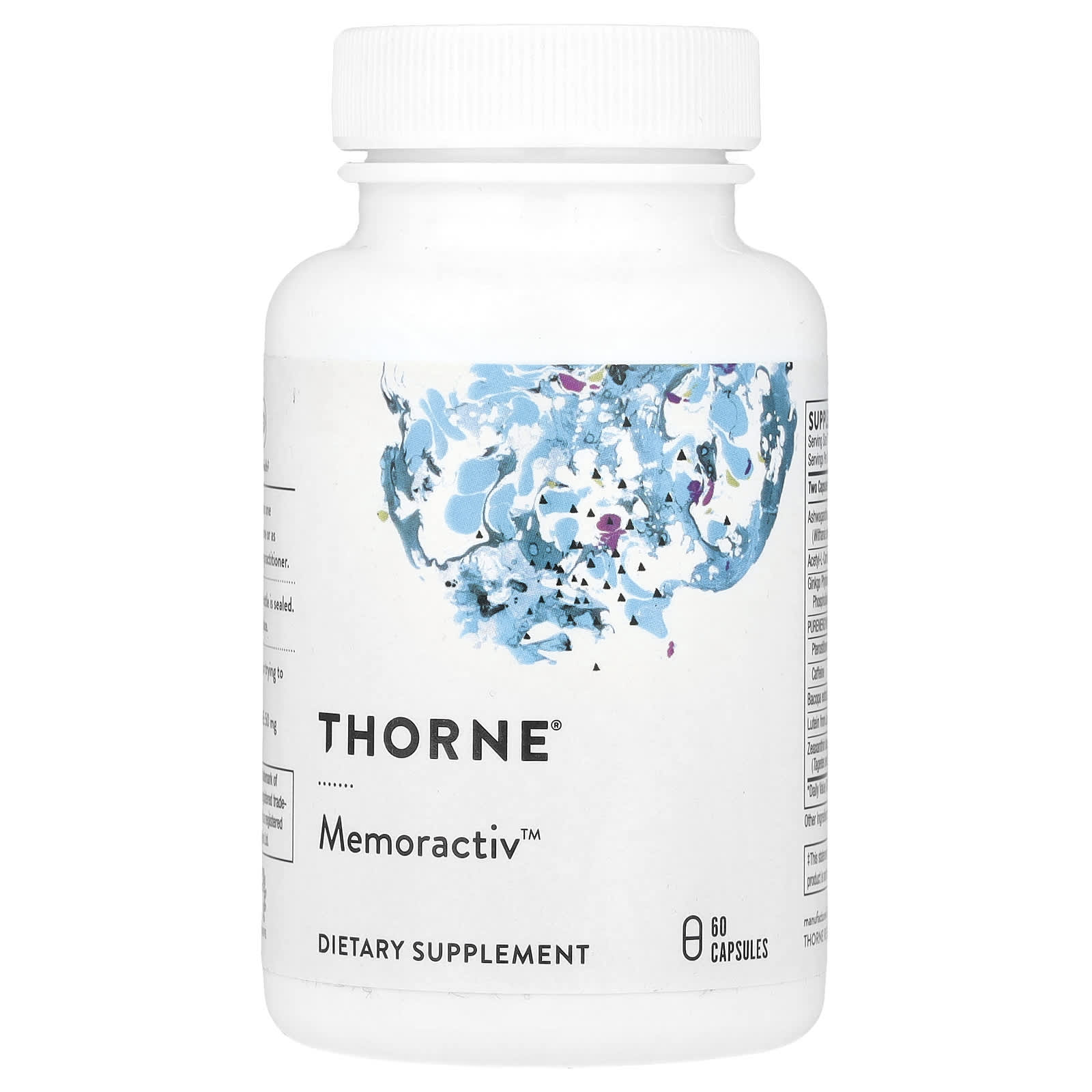 Thorne, Memoractiv, 60 капсул