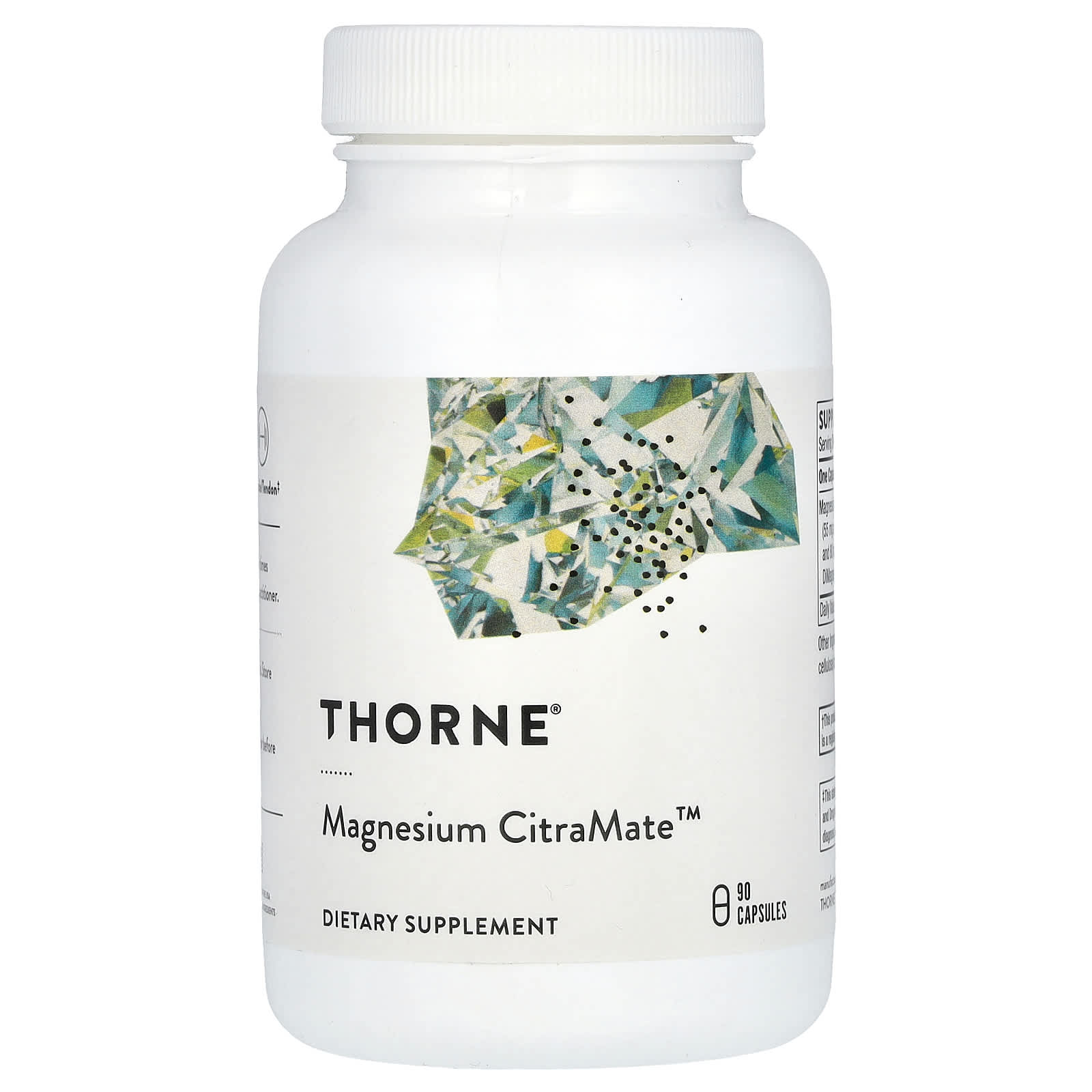 Thorne Magnesium Citramate добавка с магнием 90 капсул 3990₽