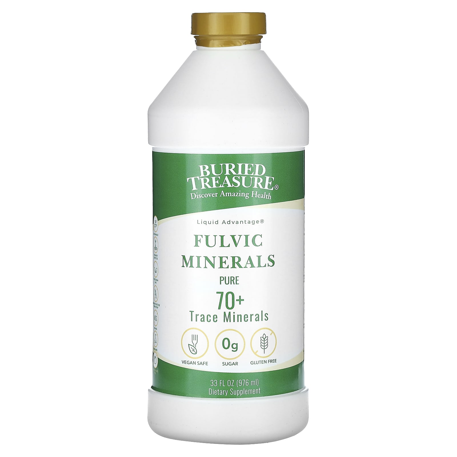 Buried Treasure Liquid Nutrients чистые коллоидные минералы 946 мл 32 жидких унции 5490₽