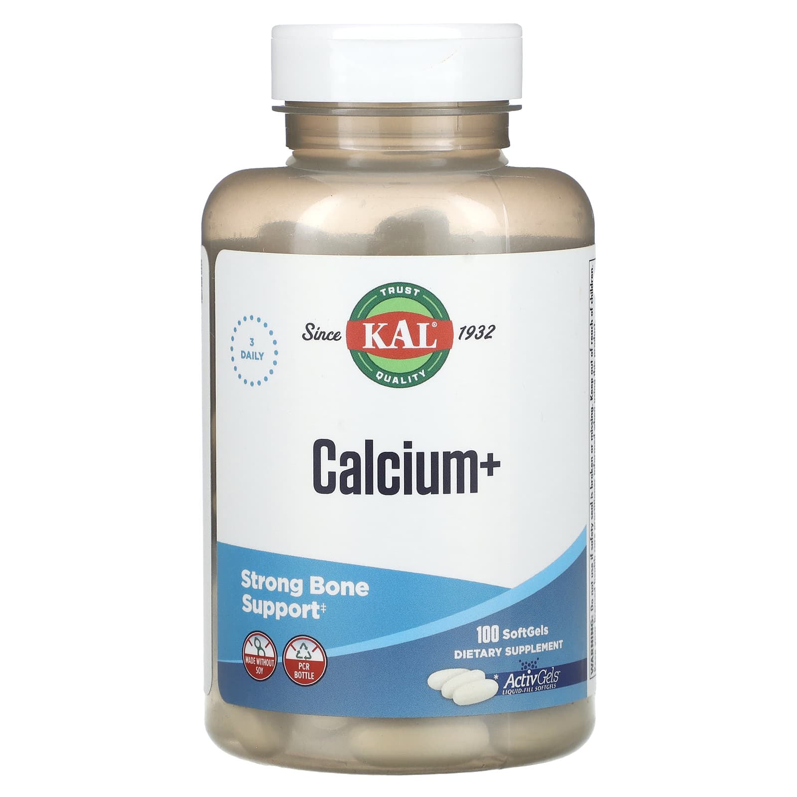 KAL Calcium 100 мягких таблеток 2790₽