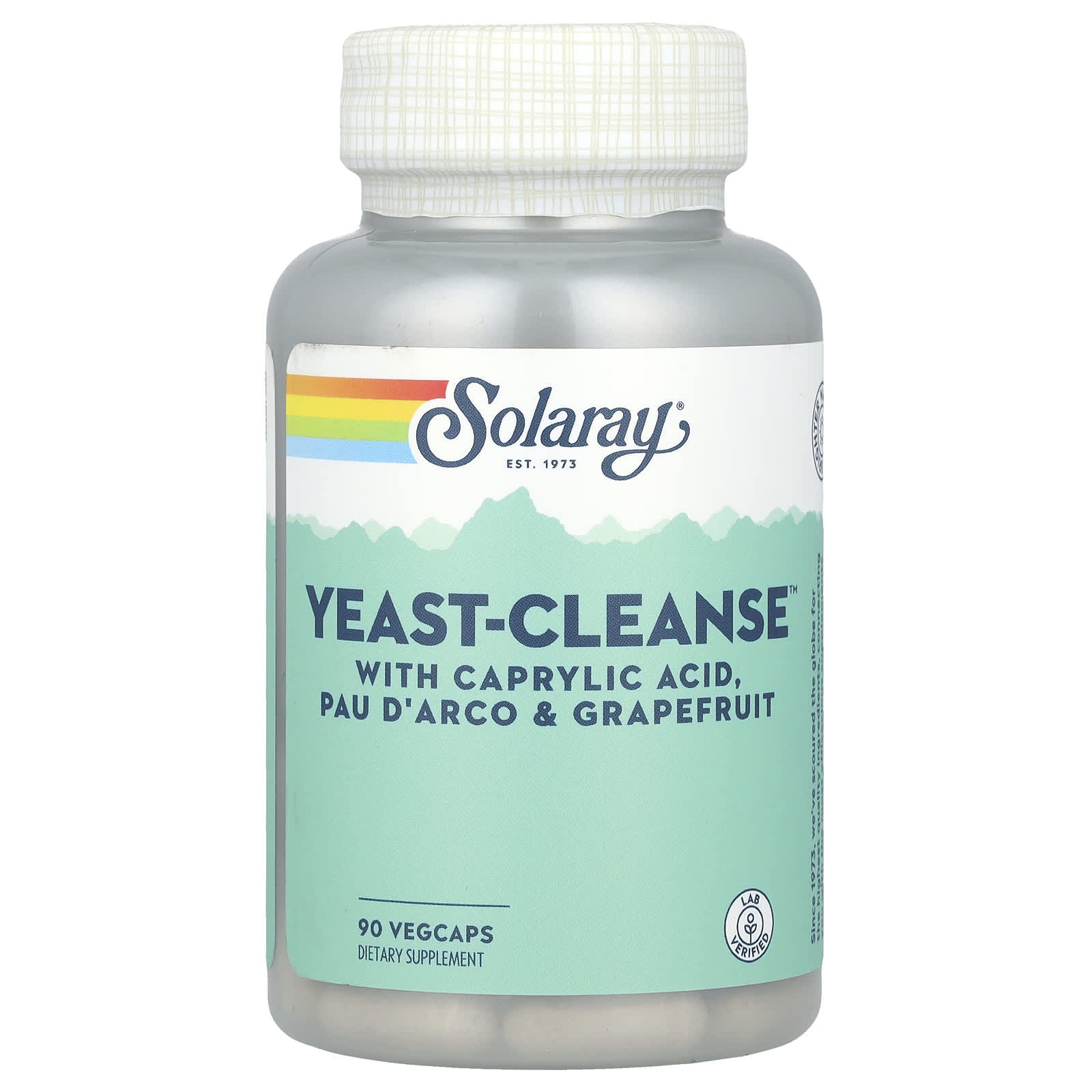 Solaray Yeast-Cleanse 90 вегетарианских капсул 3390₽