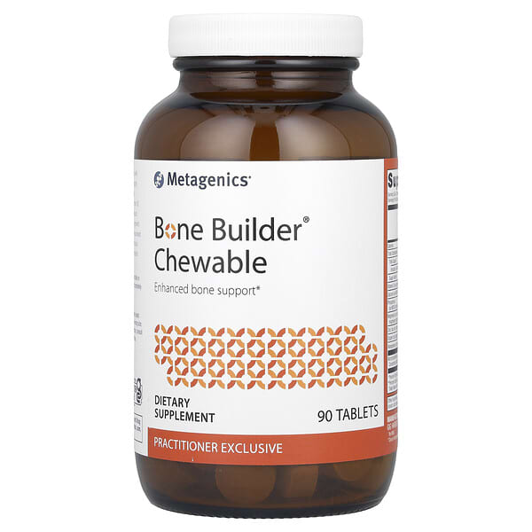 Metagenics, Bone Builder® жевательные таблетки, 90 таблеток