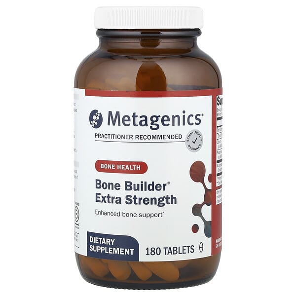 Metagenics, Bone Builder Extra Strength, 180 таблеток