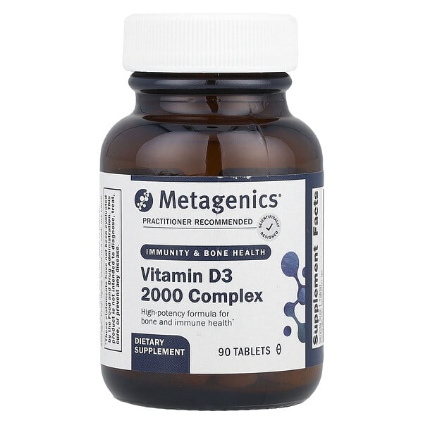 Metagenics, D3 2000 Complex, 90 таблеток