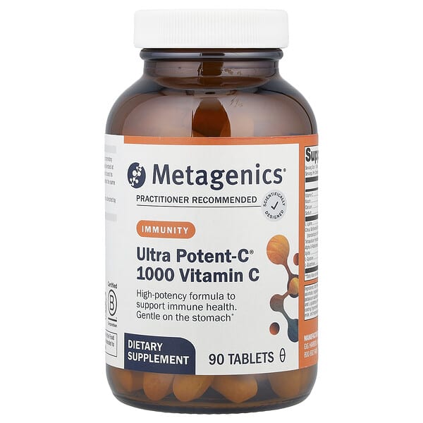 Metagenics, Ultra Potent-C 1000, 90 таблеток