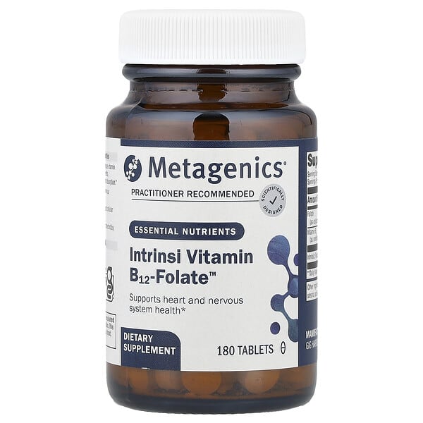 Metagenics, Intrinsi B12-фолат, 180 таблеток