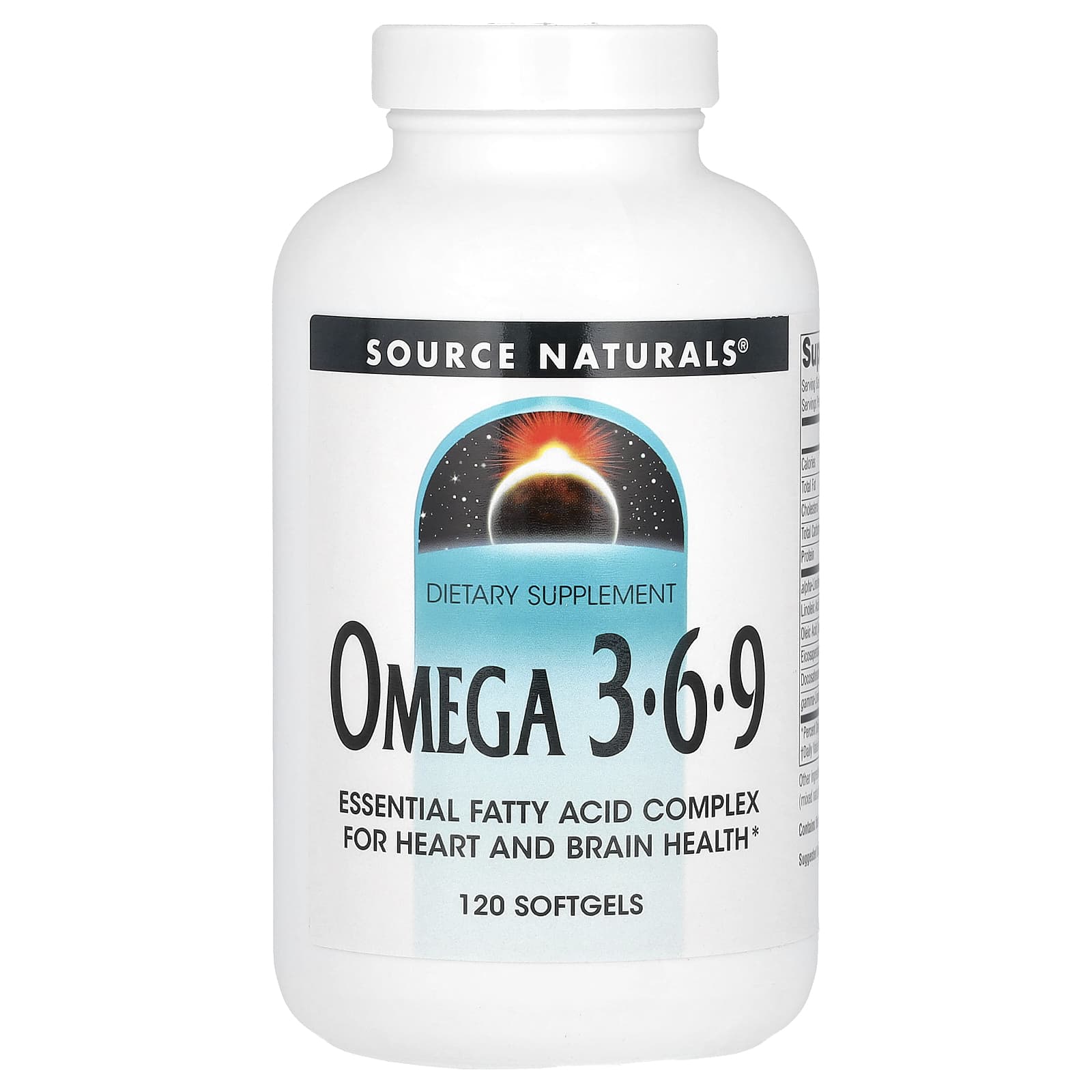 Source Naturals Omega-3 6 9 120 капсул 4090₽