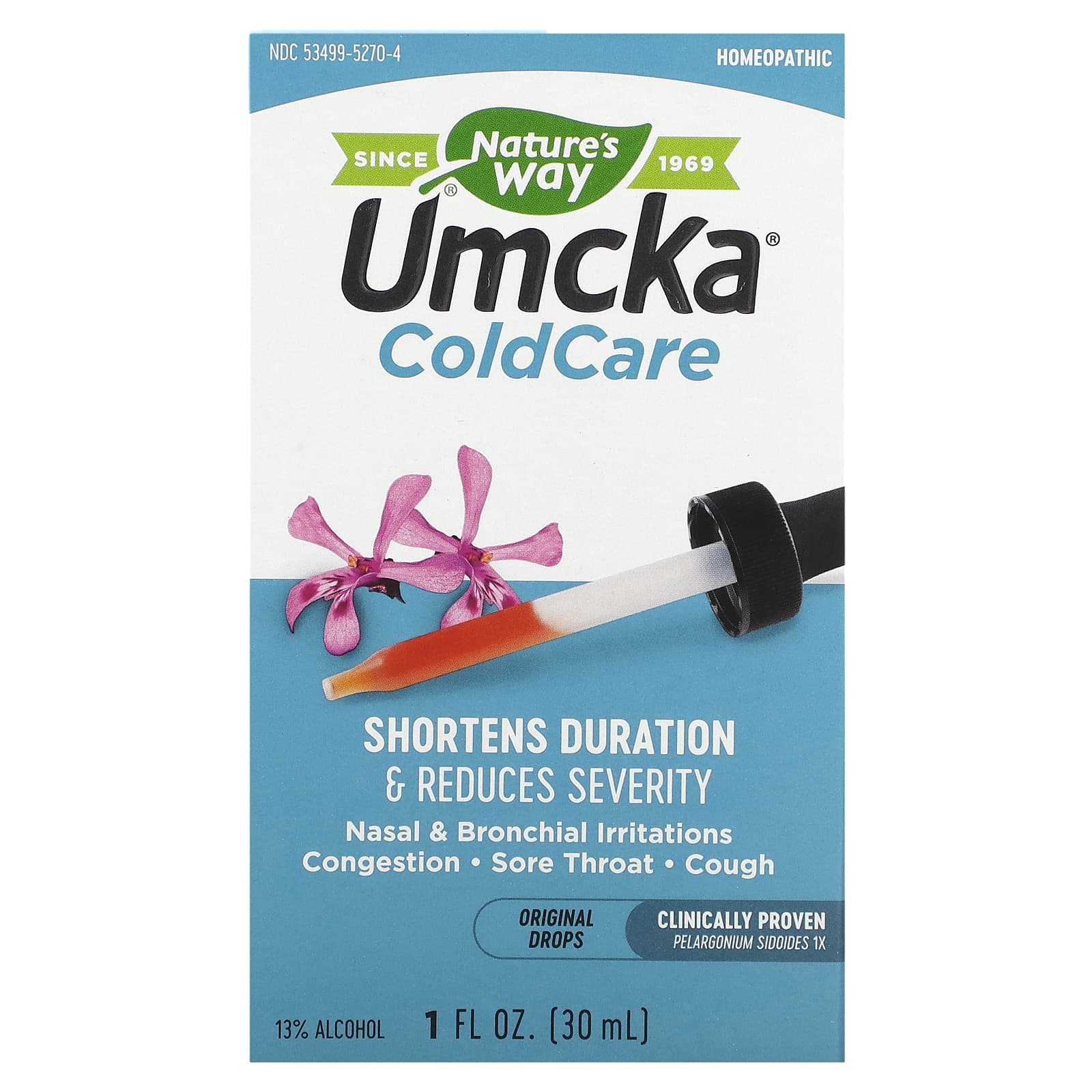 Natures Way Umcka ColdCare оригинальные капли 30 мл 1 жидк Унция 2690₽