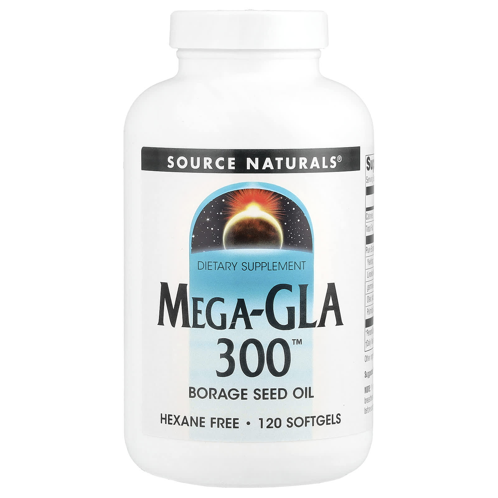 Source Naturals Mega-GLA 300 120 мягких таблеток 7190₽