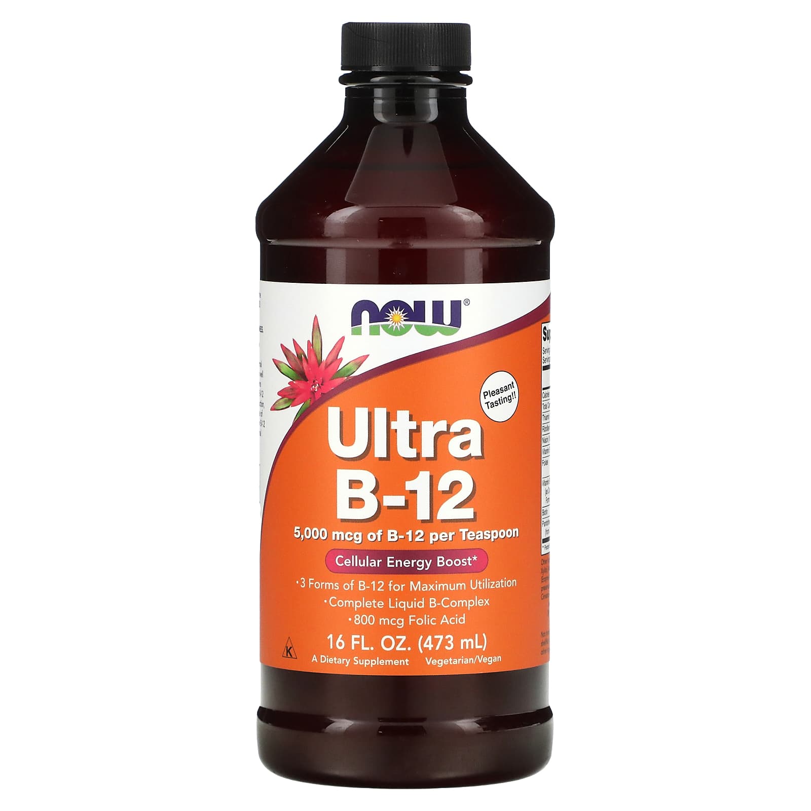 NOW Foods Ultra B-12 16 жидких унций 473 мл 5090₽