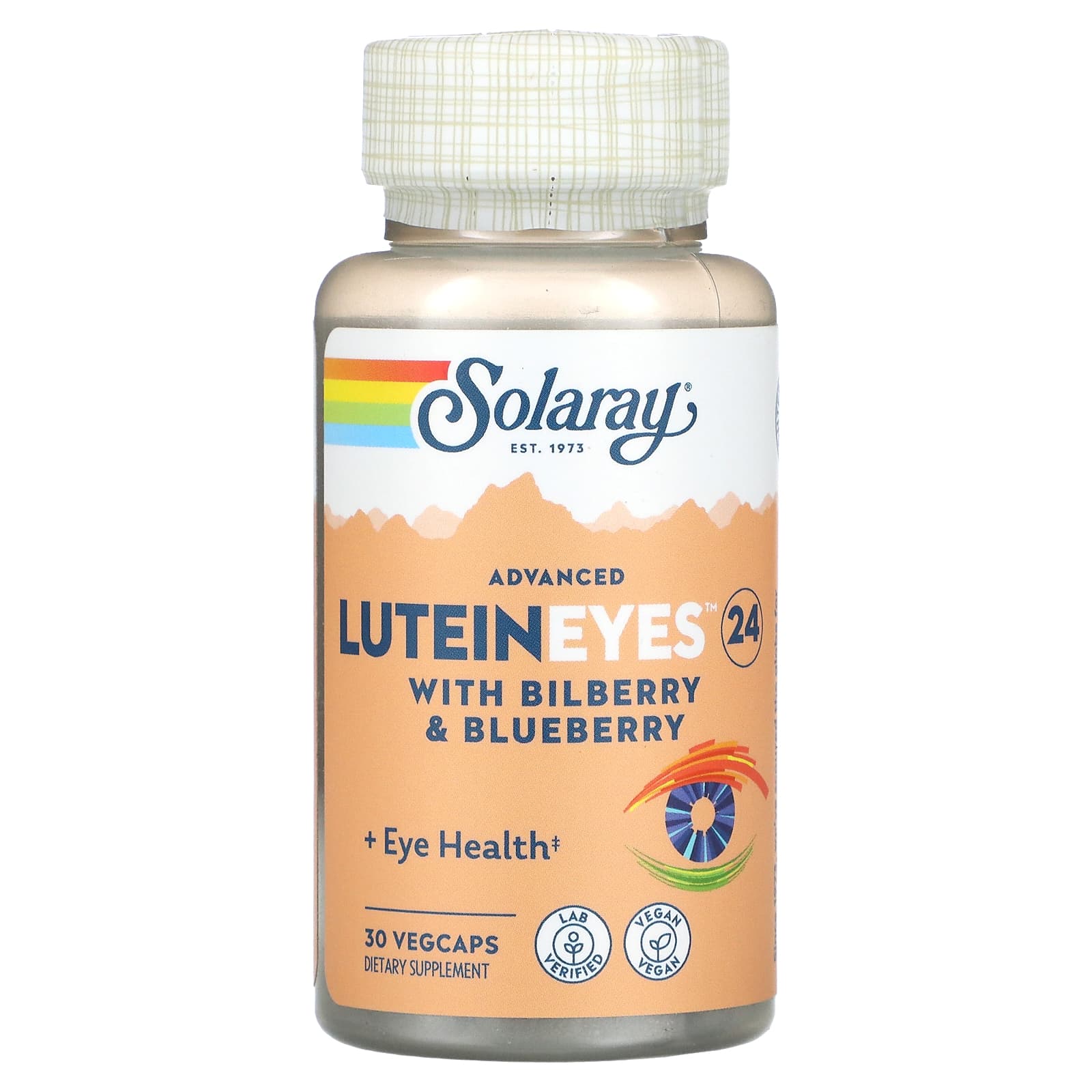 Solaray Lutein Eyes 24 Advanced 24 mg 30 VegCaps 5690₽