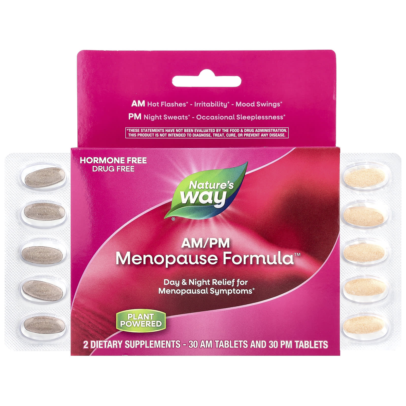 Natures Way AM PM Menopause Formula 60 таблеток 3990₽