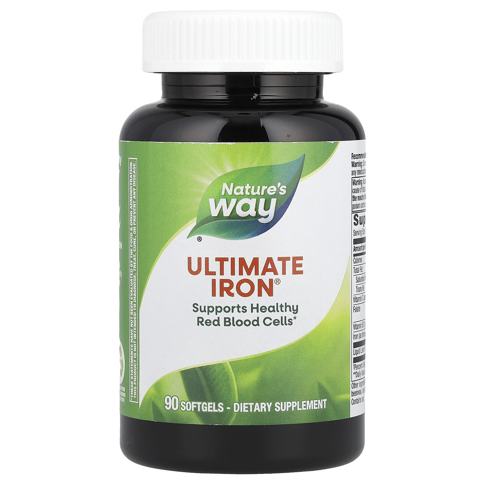 Natures Way Ultimate Iron 90 мягких таблеток 4590₽