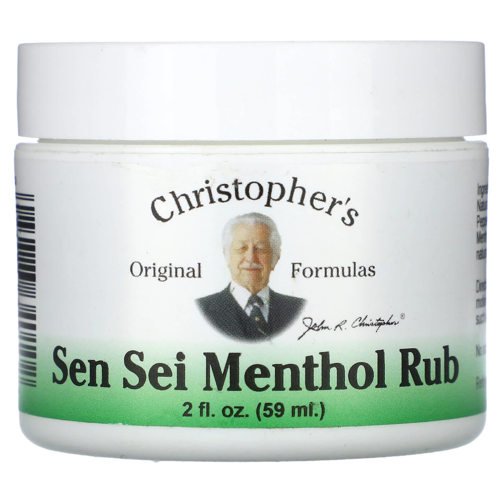 Christophers Original Formulas Sen Sei Menthol Rub 59 мл 2 жидк Унции 2590₽