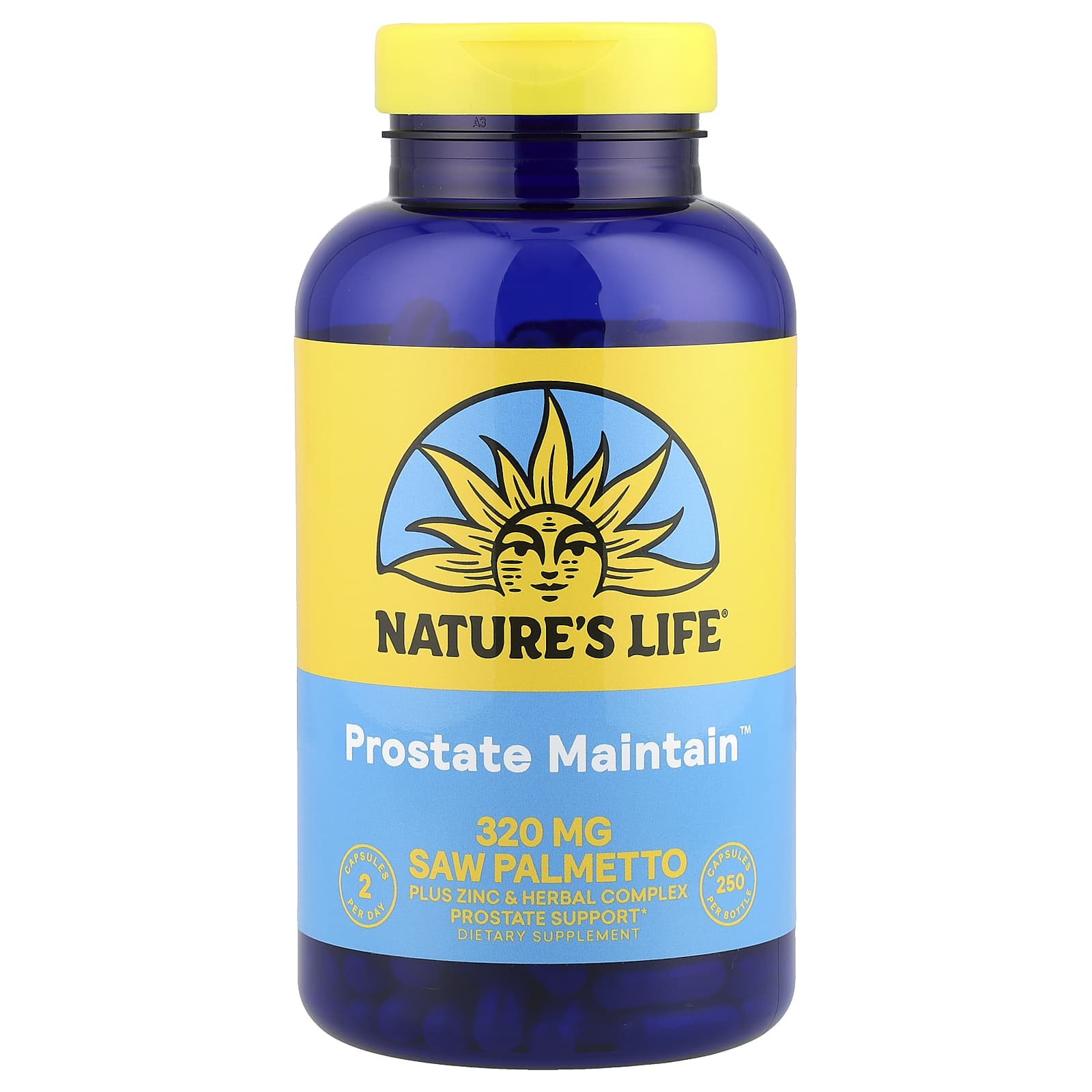 Natures Life Prostate Support 600 Plus 600 мг 250 капсул 300 мг 7290₽