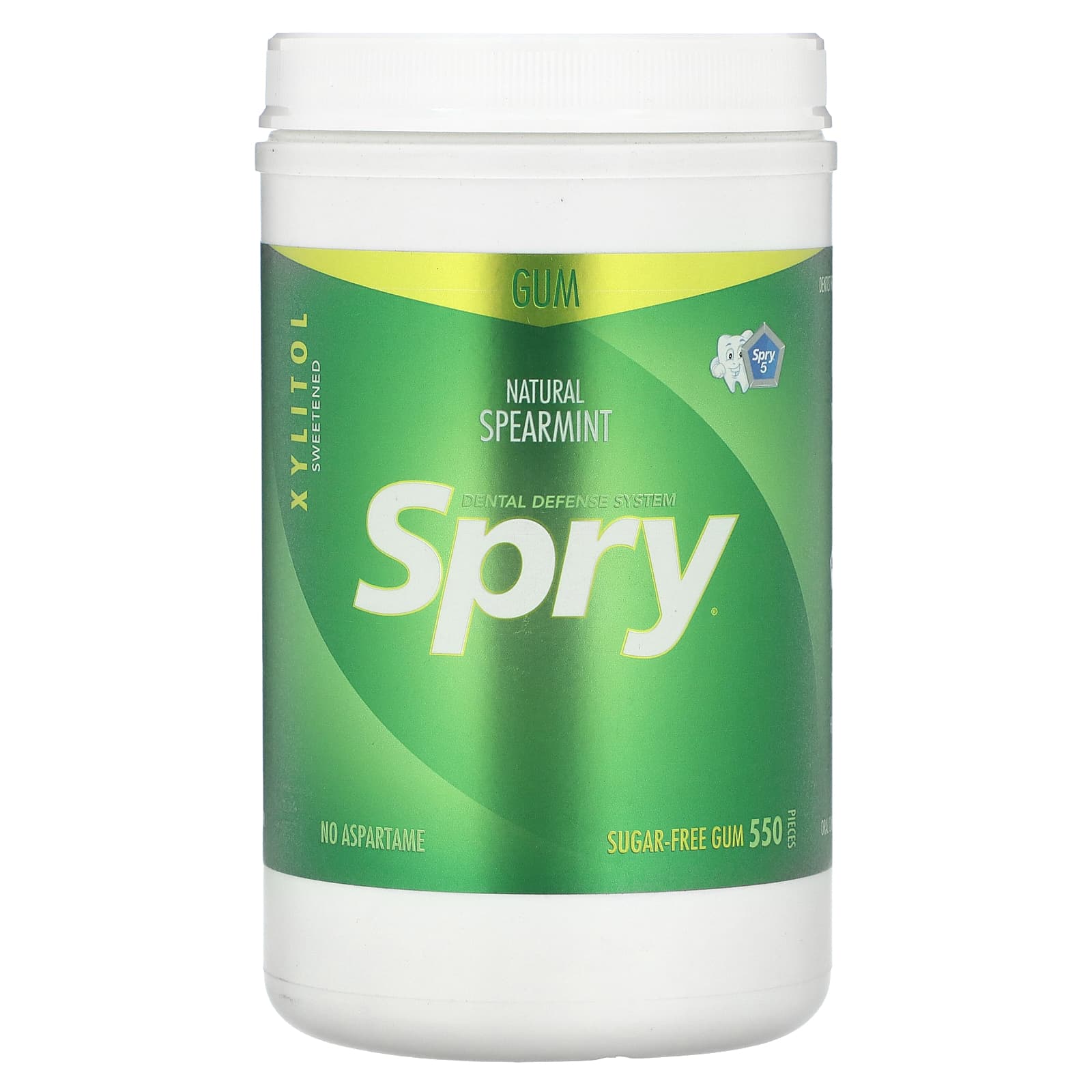 Xlear Spry жевательная резинка натуральная мята без сахара 550 шт 660 г 7590₽