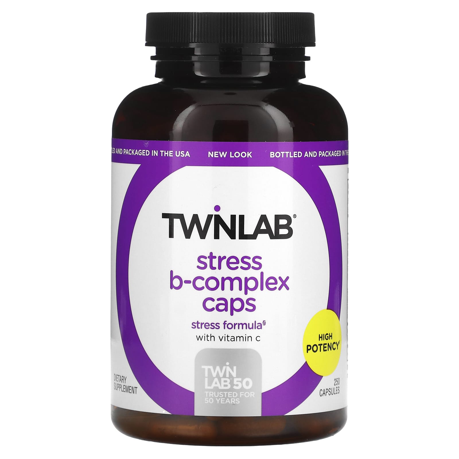 Twinlab Stress B-Complex капсулы 250 капсул 5890₽