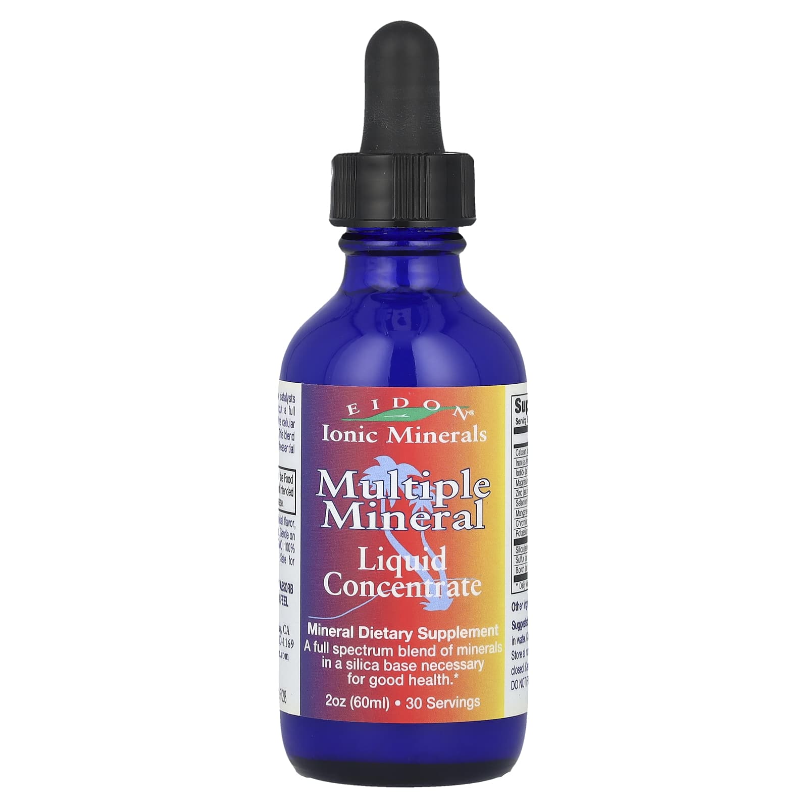 Eidon Ionic Minerals Multiple Mineral жидкий концентрат 60 мл 2 унции 3790₽