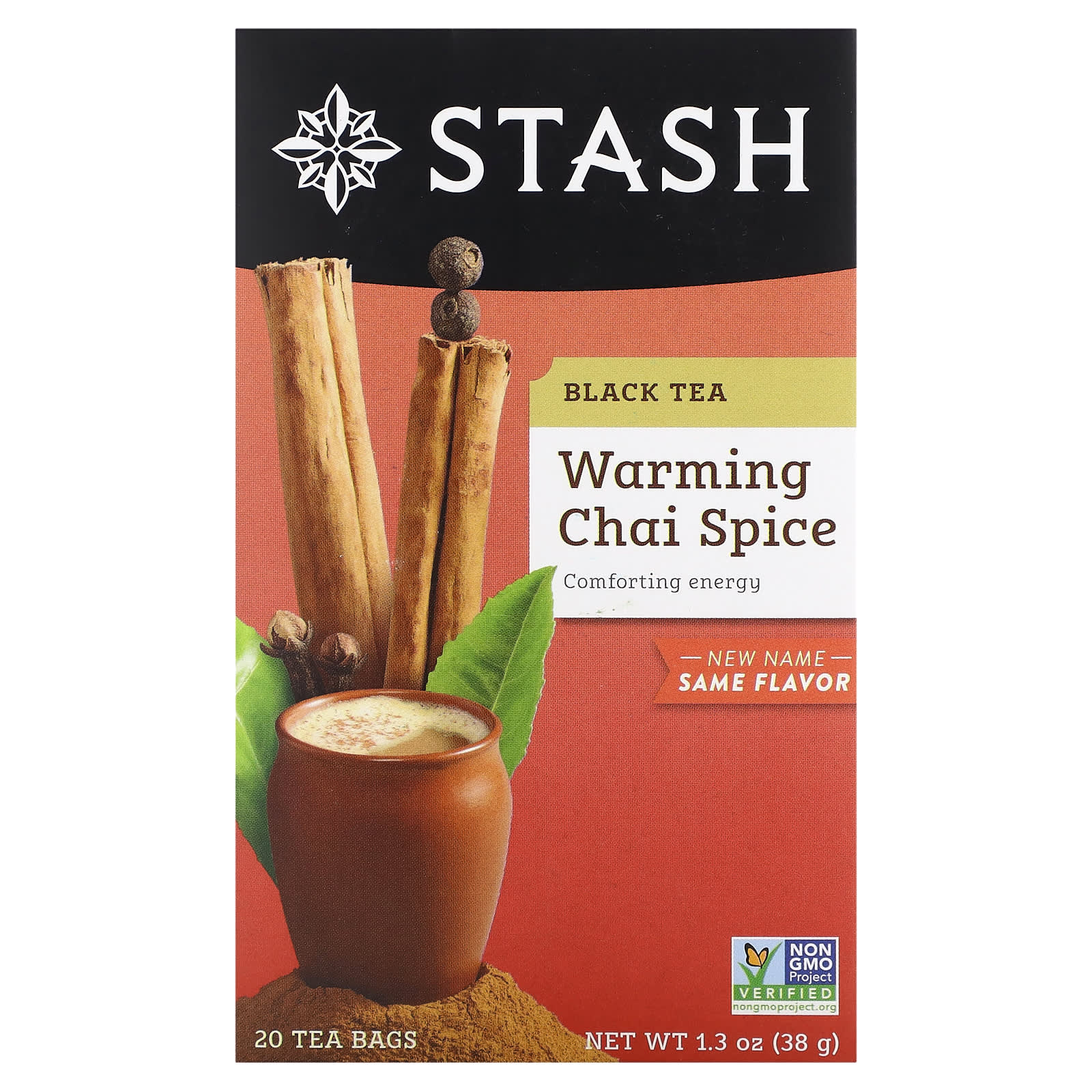 Stash Tea Black Tea согревающие специи для чая 20 чайных пакетиков 38 г 13 унции 1590₽