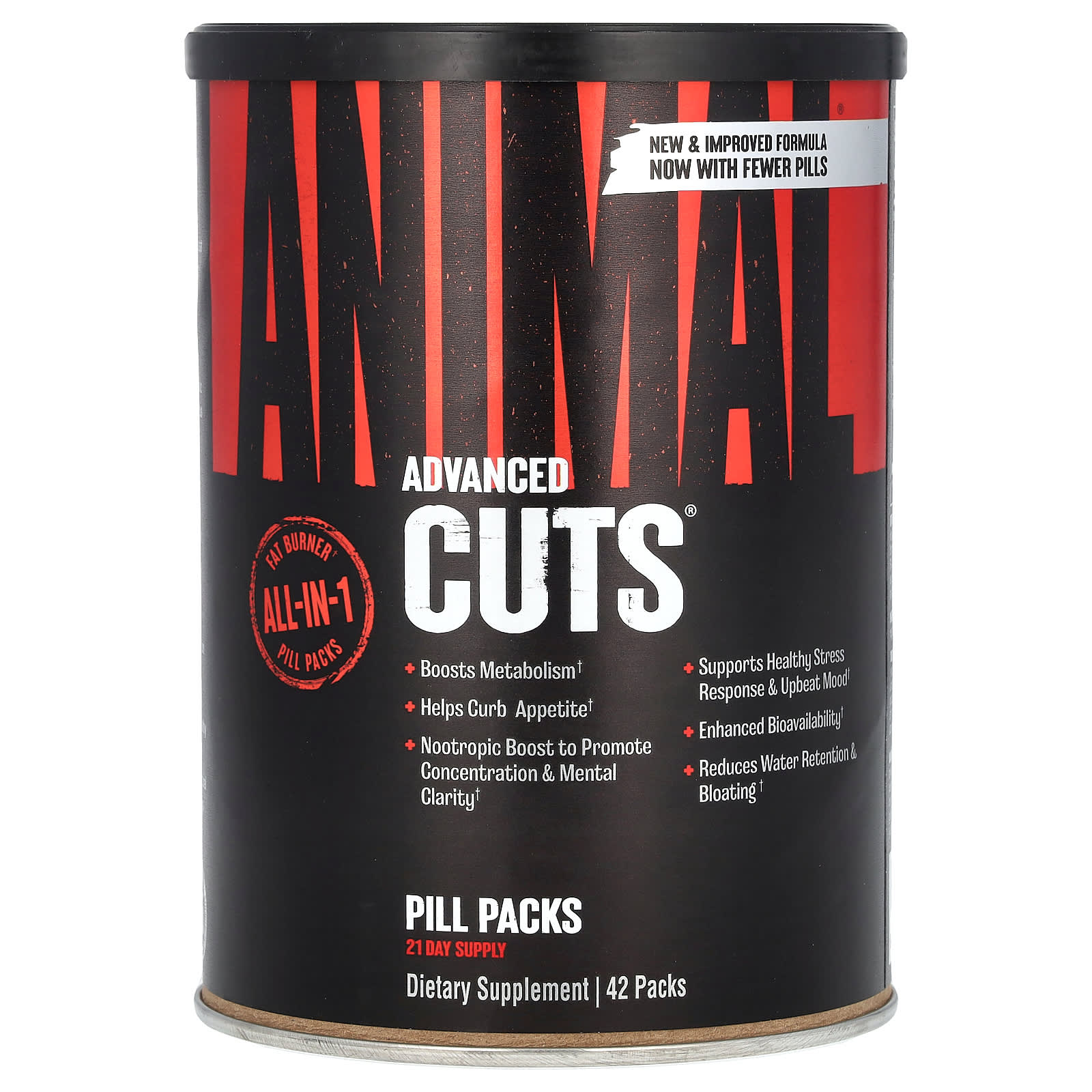 Animal Advanced Cuts добавка для сжигания жира пакетики с таблетками 42 пакетика 8390₽