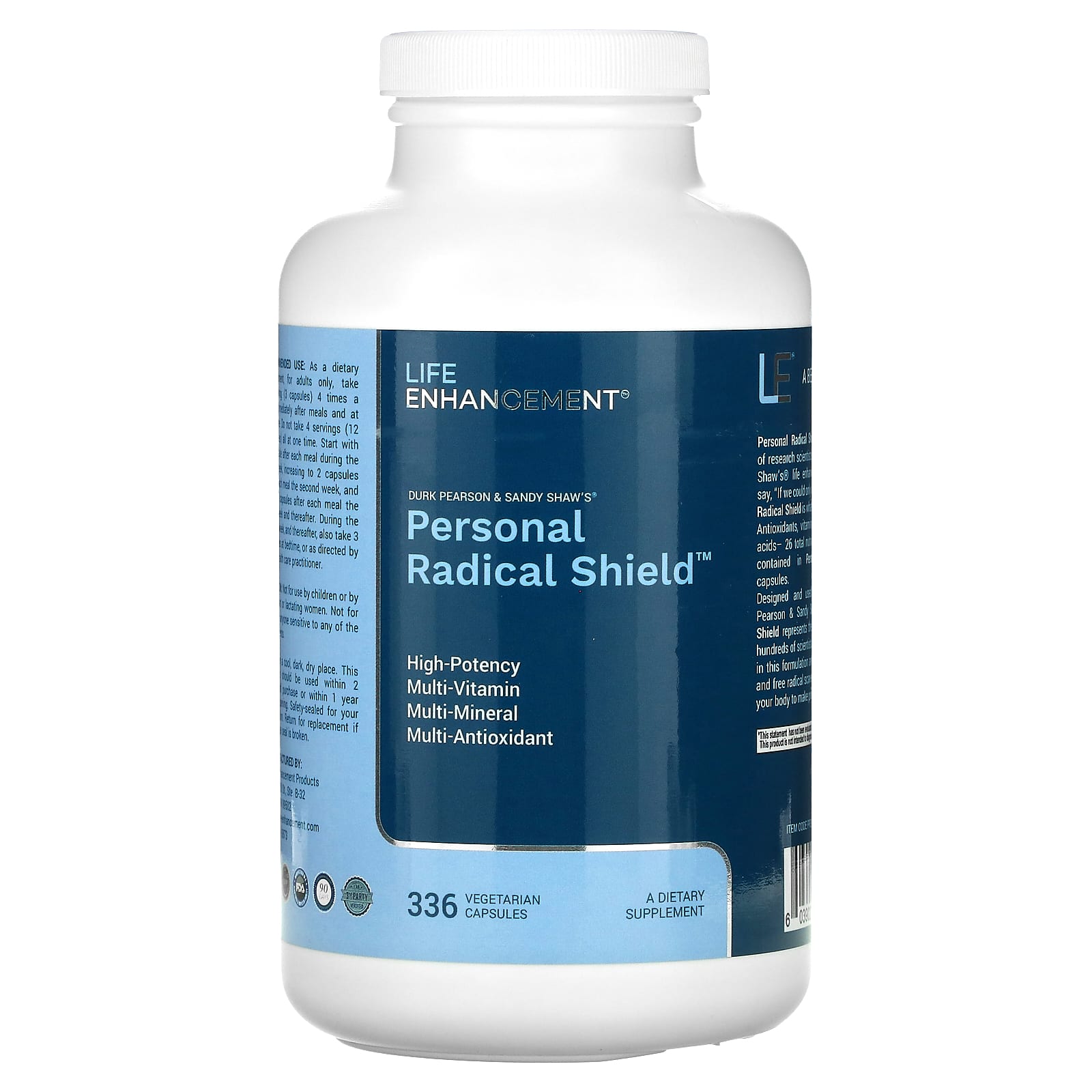 Life Enhancement Durk Pearson - Sandy Shaws Personal Radical Shield 336 капсул 12490₽