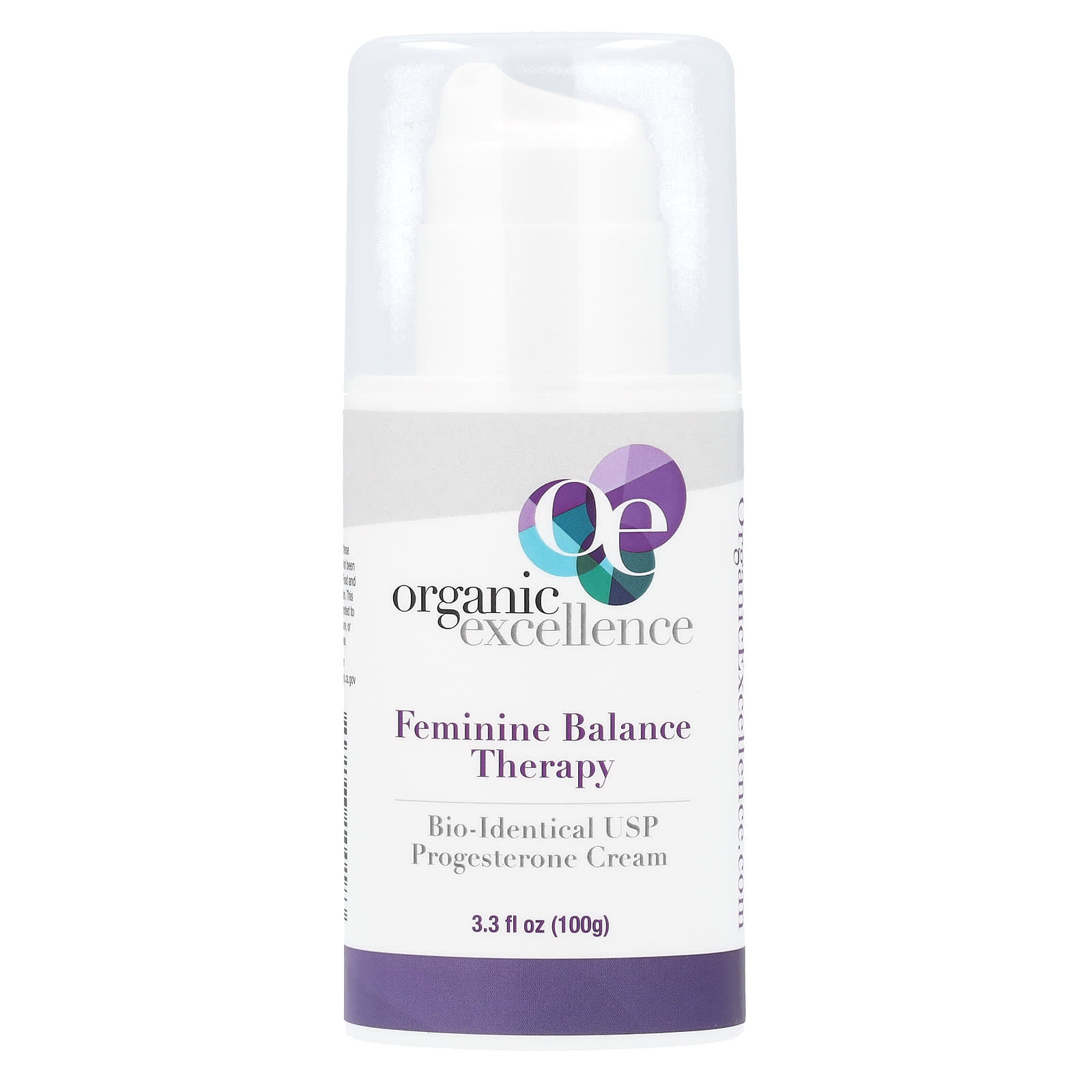 Organic Excellence Feminine Balance Therapy крем с биоидентичным прогестероном USP 100 г 33 жидк унции 5590₽