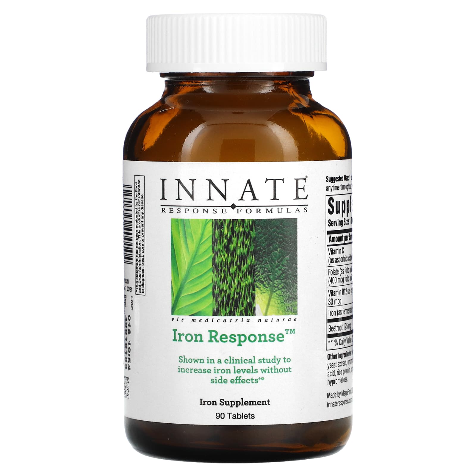 Innate Response Formulas Iron Response добавка с железом 90 таблеток 7190₽