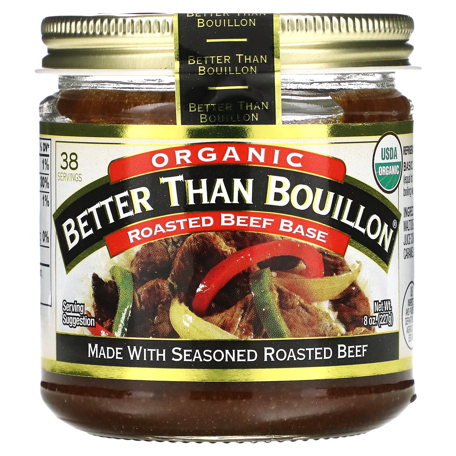 Better Than Bouillon Organic Roasted Beef Base 8 oz 227 g 1890₽