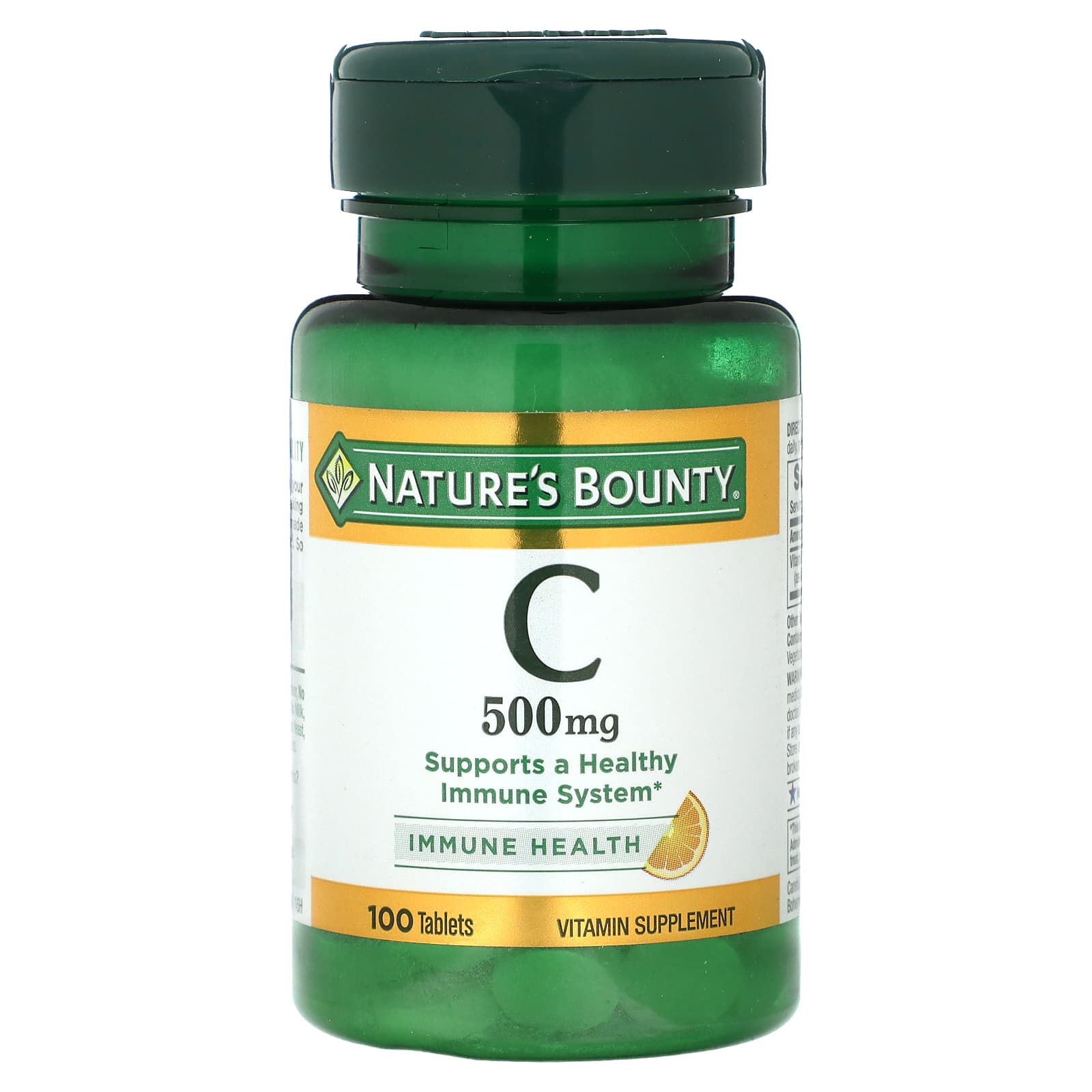 Natures Bounty витамин C 500 мг 100 таблеток 1790₽
