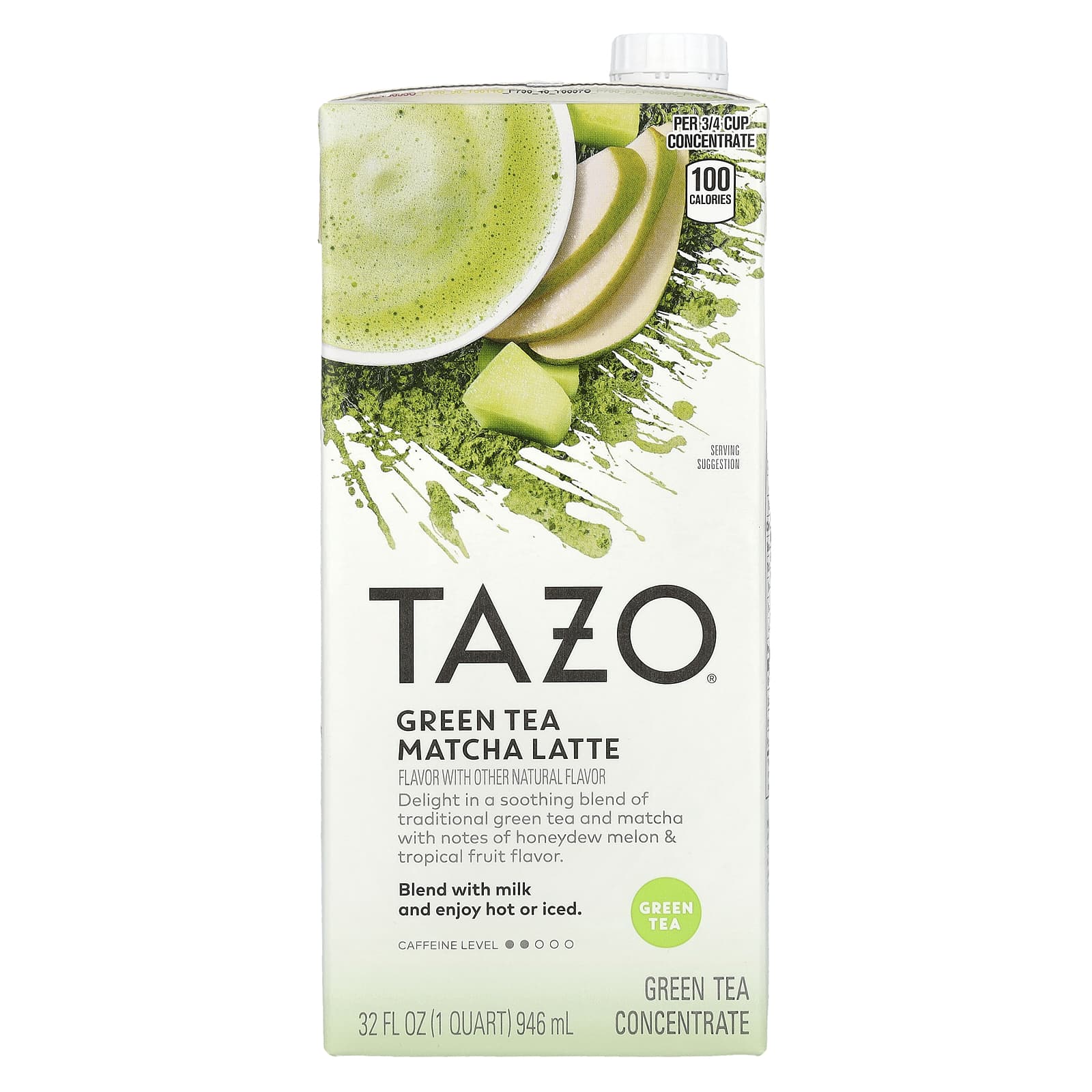 Tazo Teas Green Tea Matcha Latte концентрат зеленого чая 946 мл 32 жидк Унции 1790₽