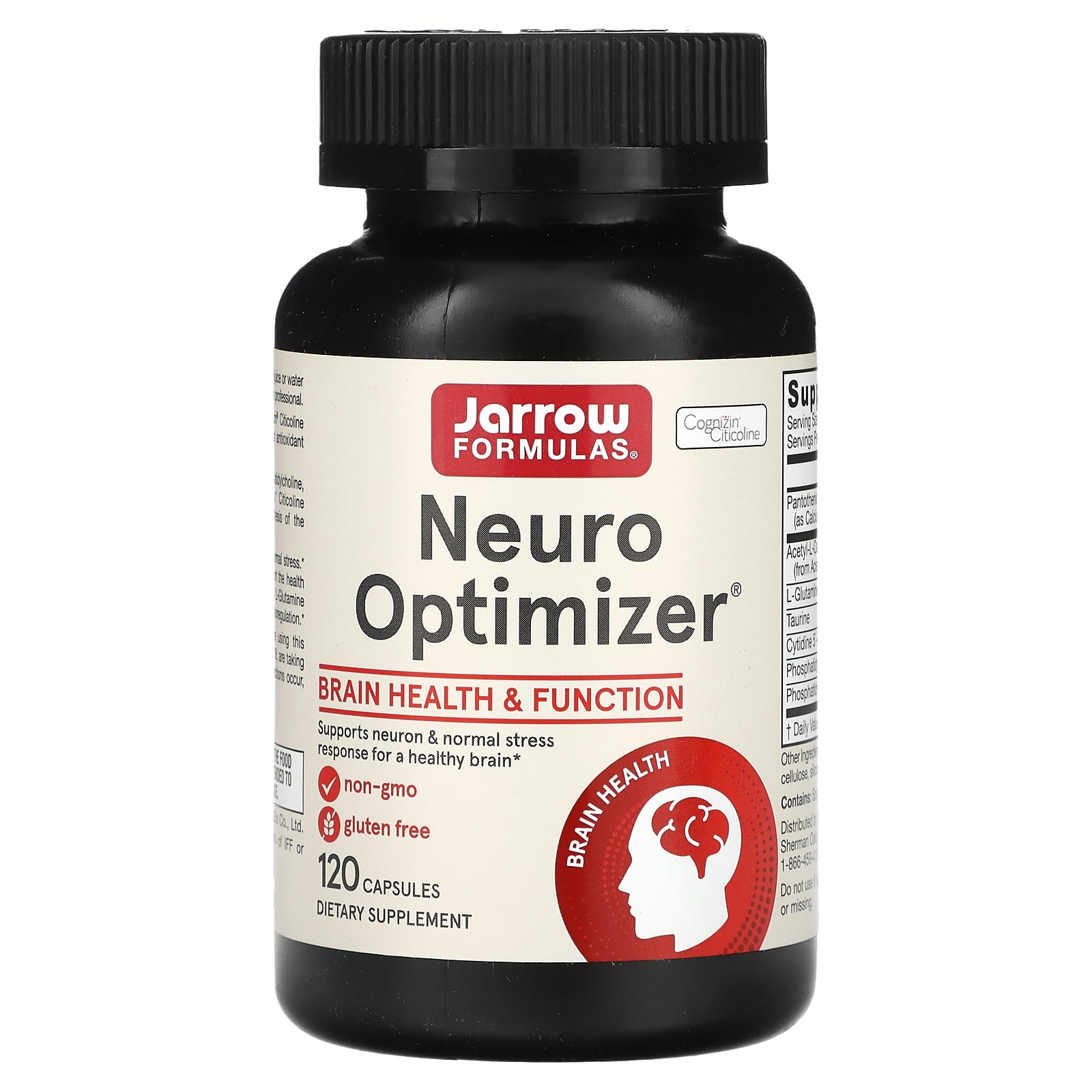 Jarrow Formulas Neuro Optimizer добавка для нормализации работы мозга 120 капсул 7890₽