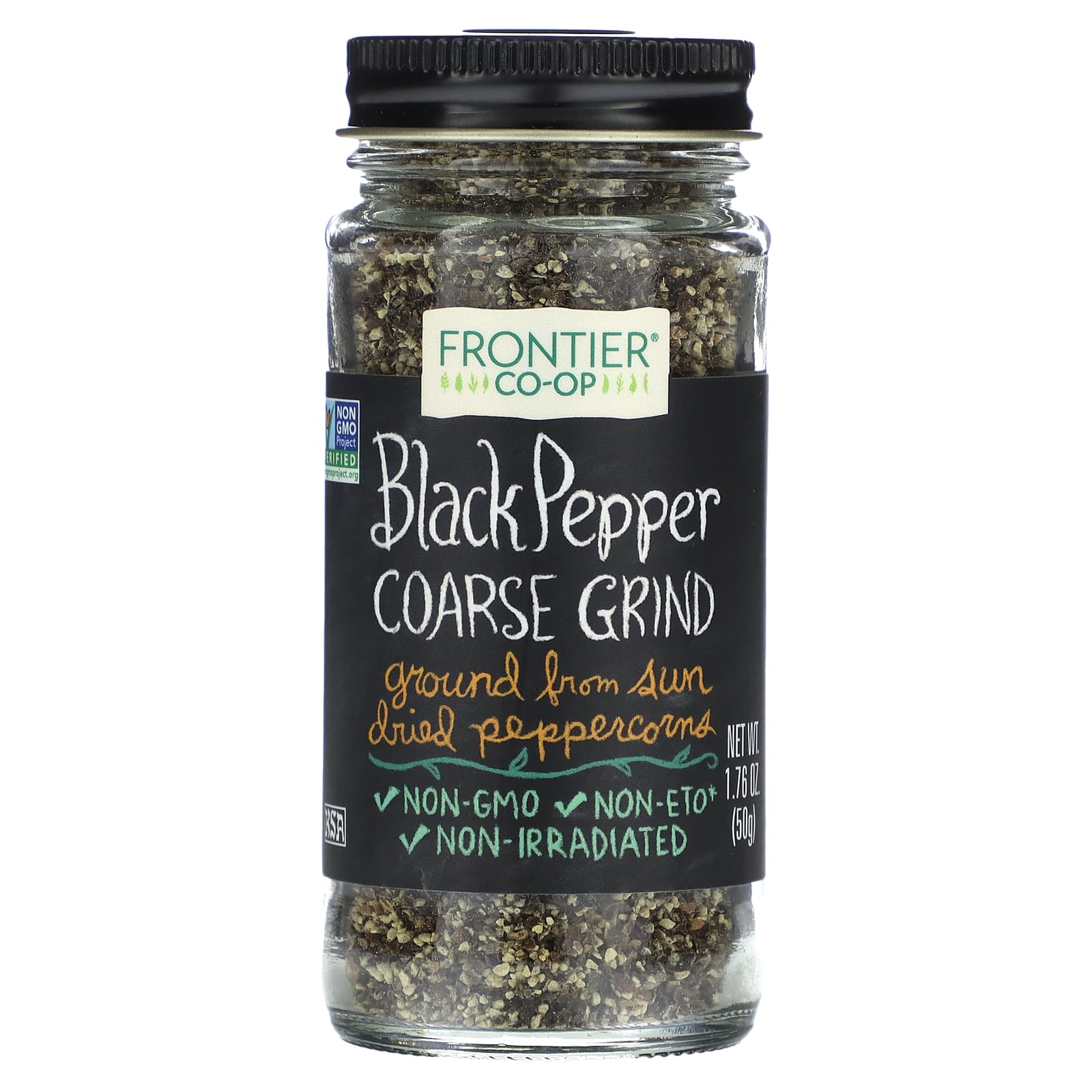 Frontier Co-op Black Pepper Coarse Grind 176 oz 50 g 1590₽