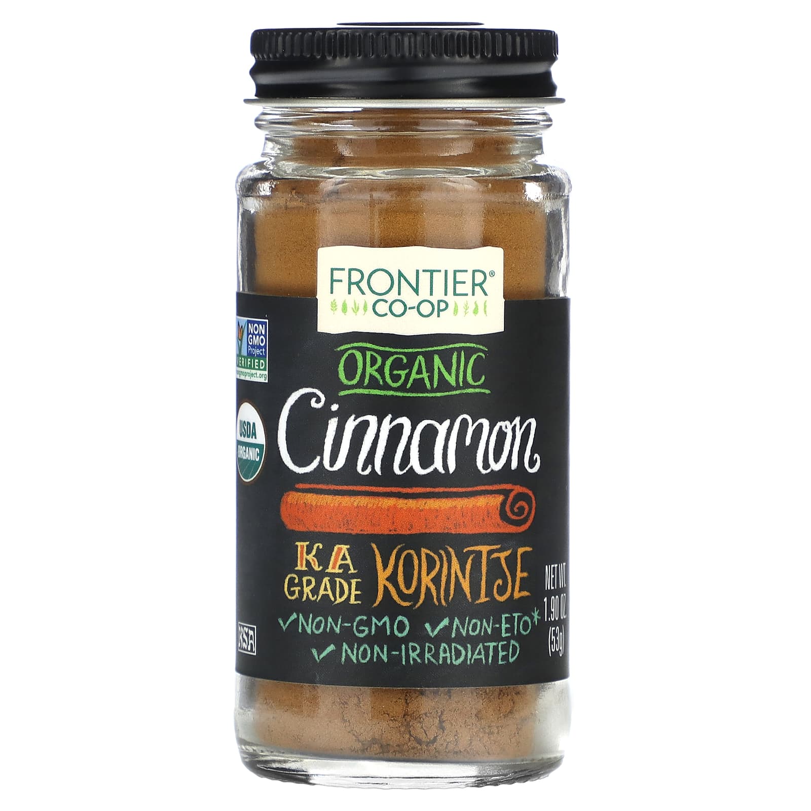 Frontier Co-op Organic Cinnamon 19 oz 53 g 1690₽
