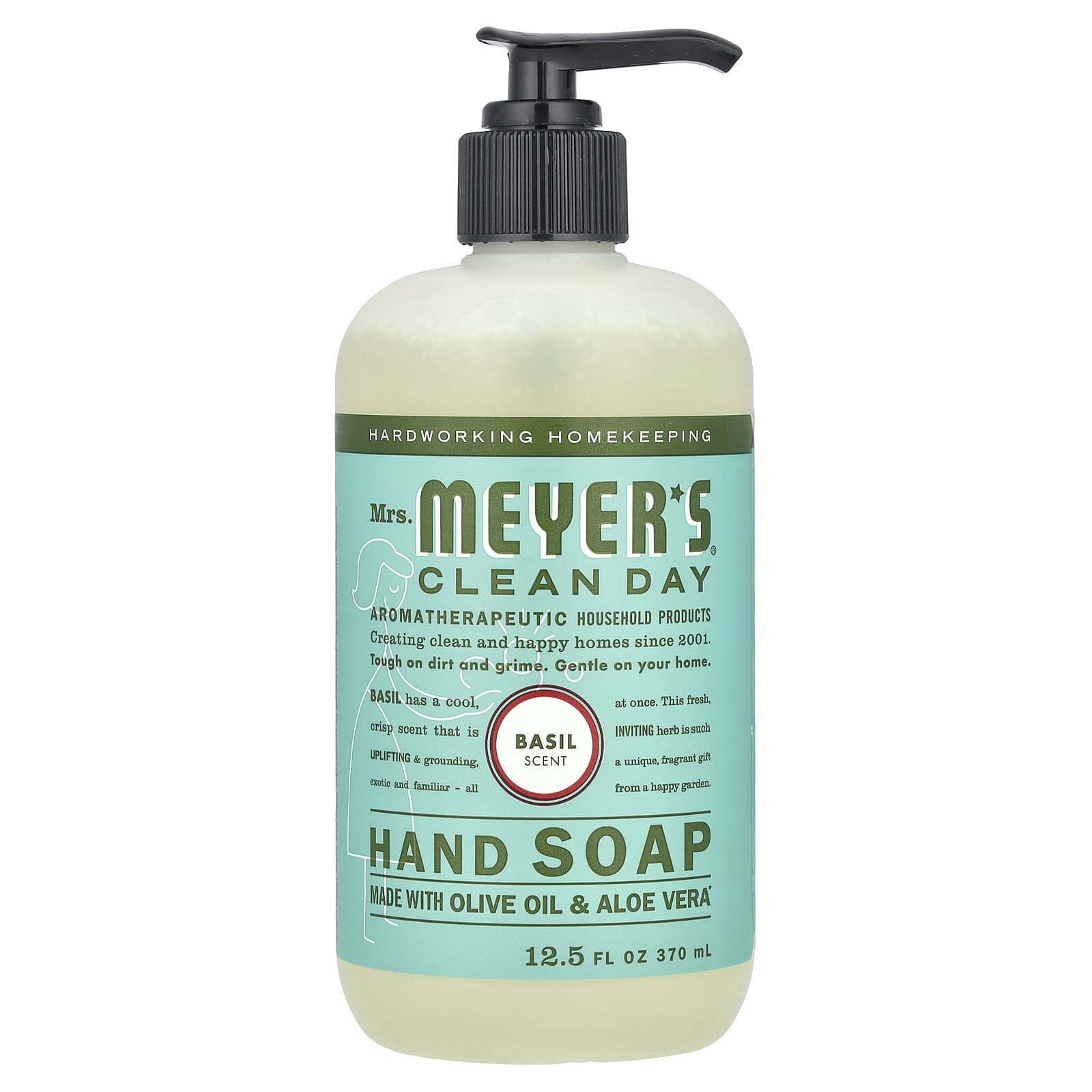 Mrs Meyers Clean Day Мыло для рук с запахом герани 370 мл 125 жидк унции 1690₽